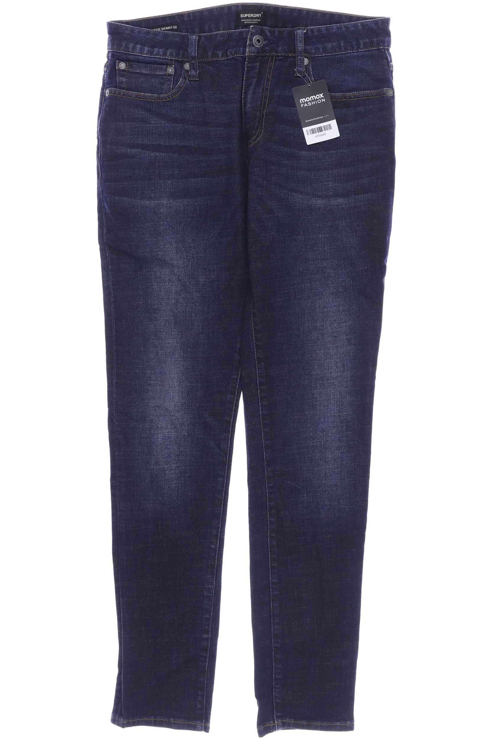 

Superdry Herren Jeans, marineblau, Gr. 32