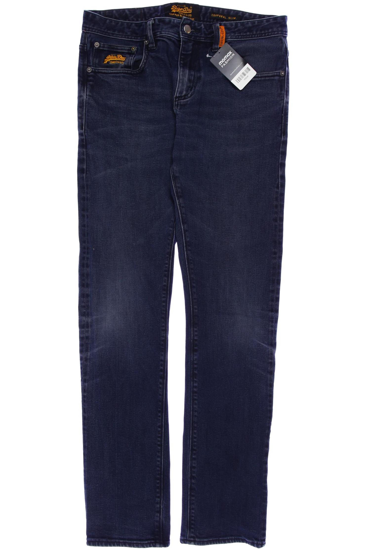 

Superdry Herren Jeans, marineblau, Gr. 32