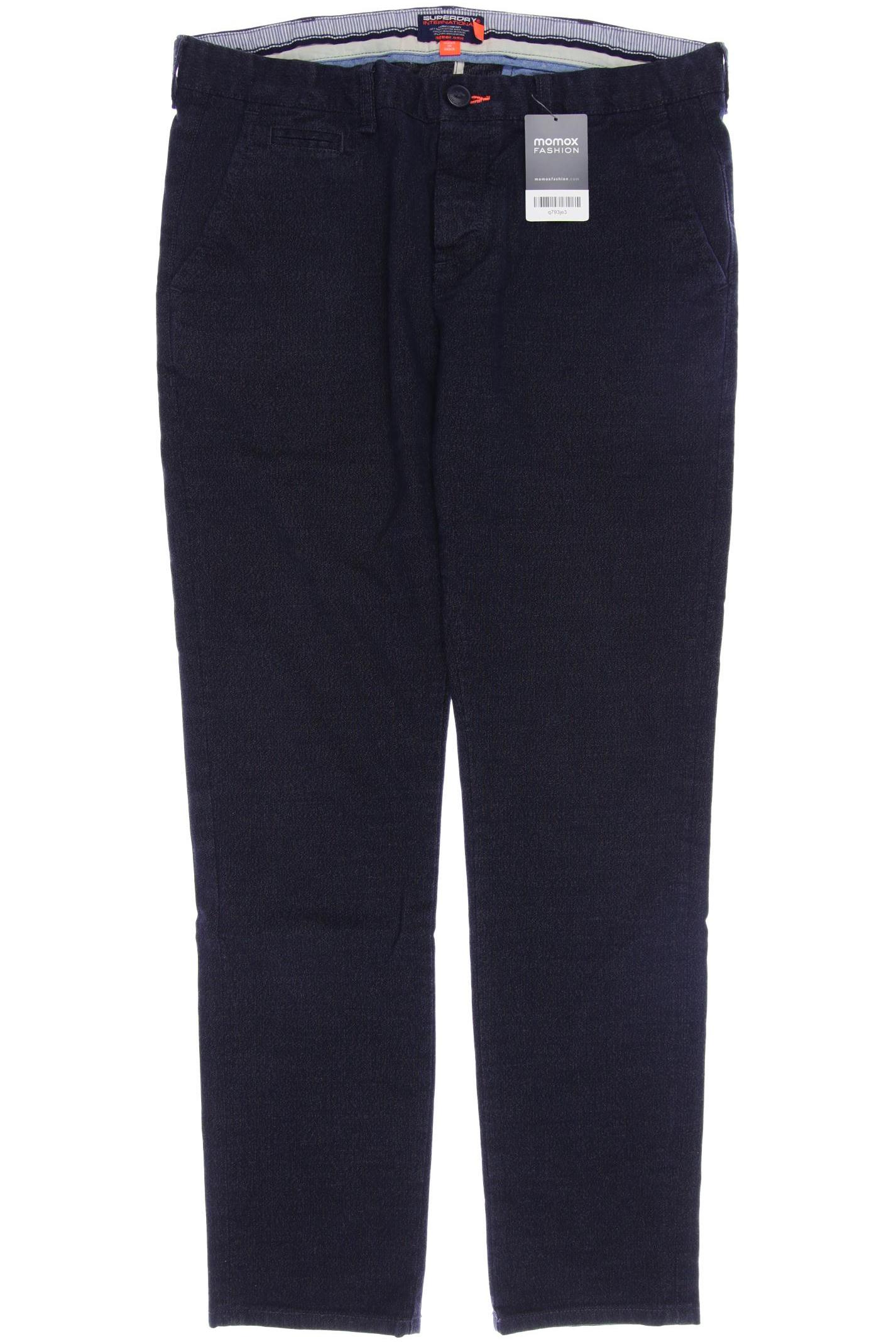 

Superdry Herren Jeans, marineblau