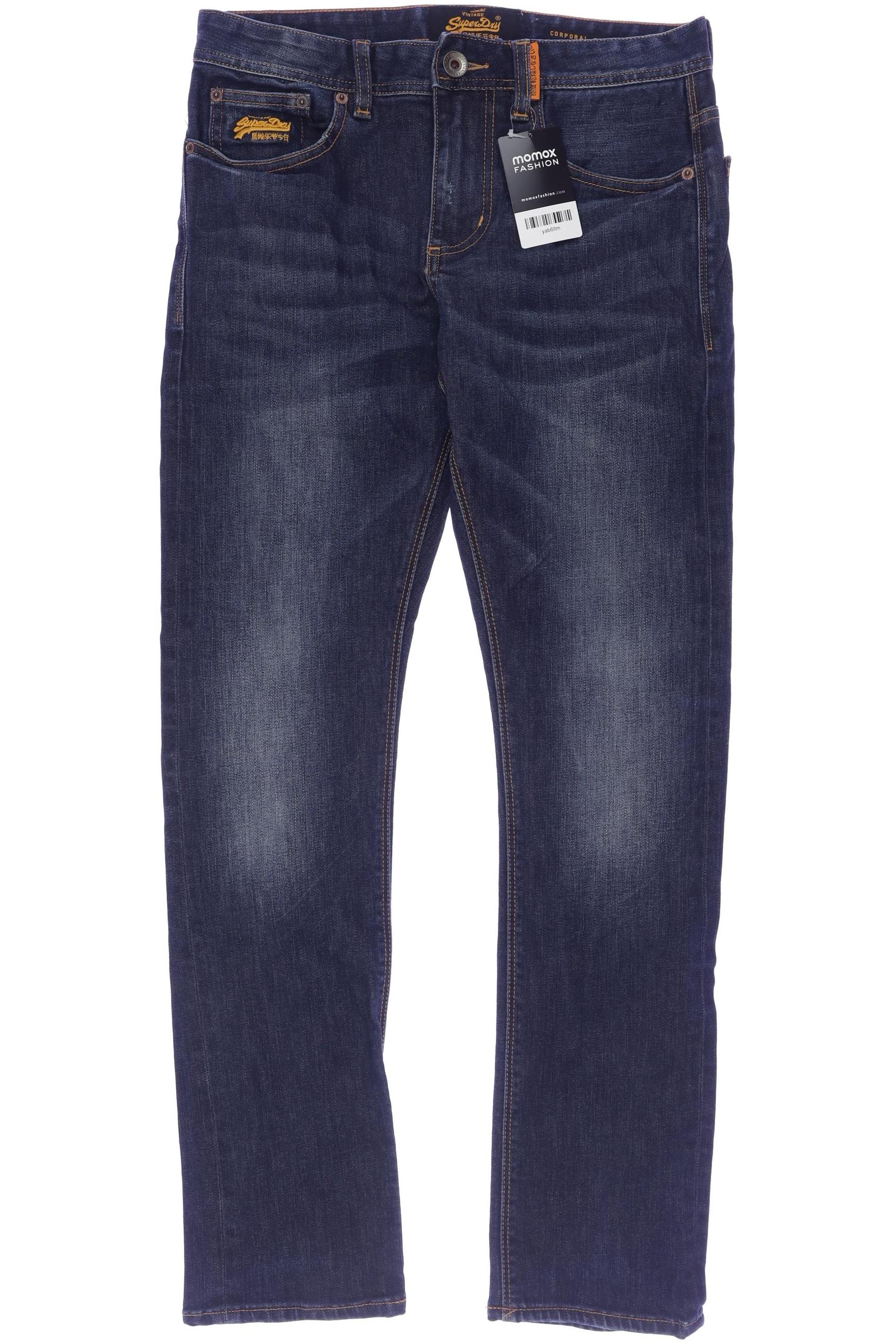 

Superdry Herren Jeans, marineblau, Gr. 30