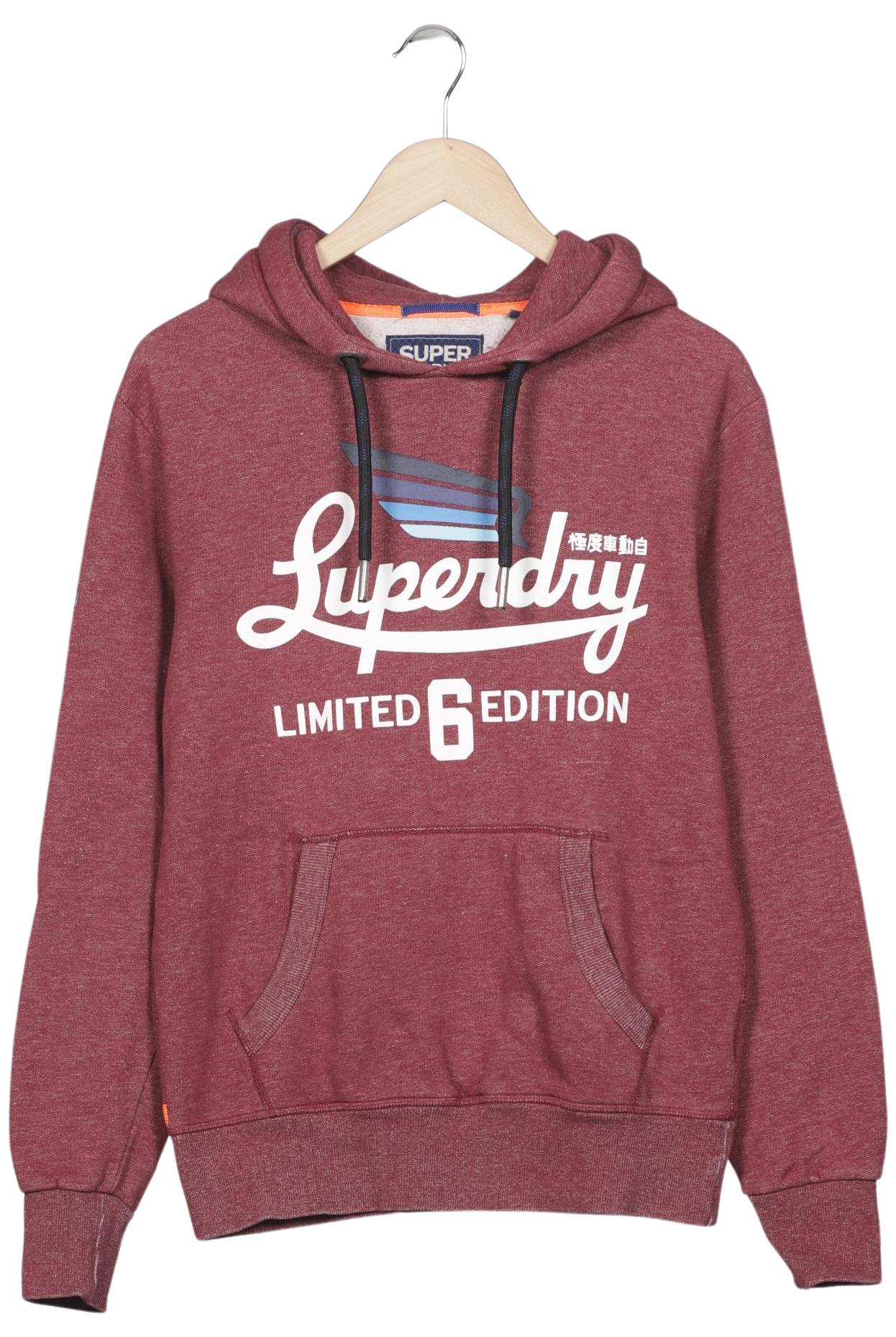 

Superdry Herren Kapuzenpullover, rot, Gr. 46