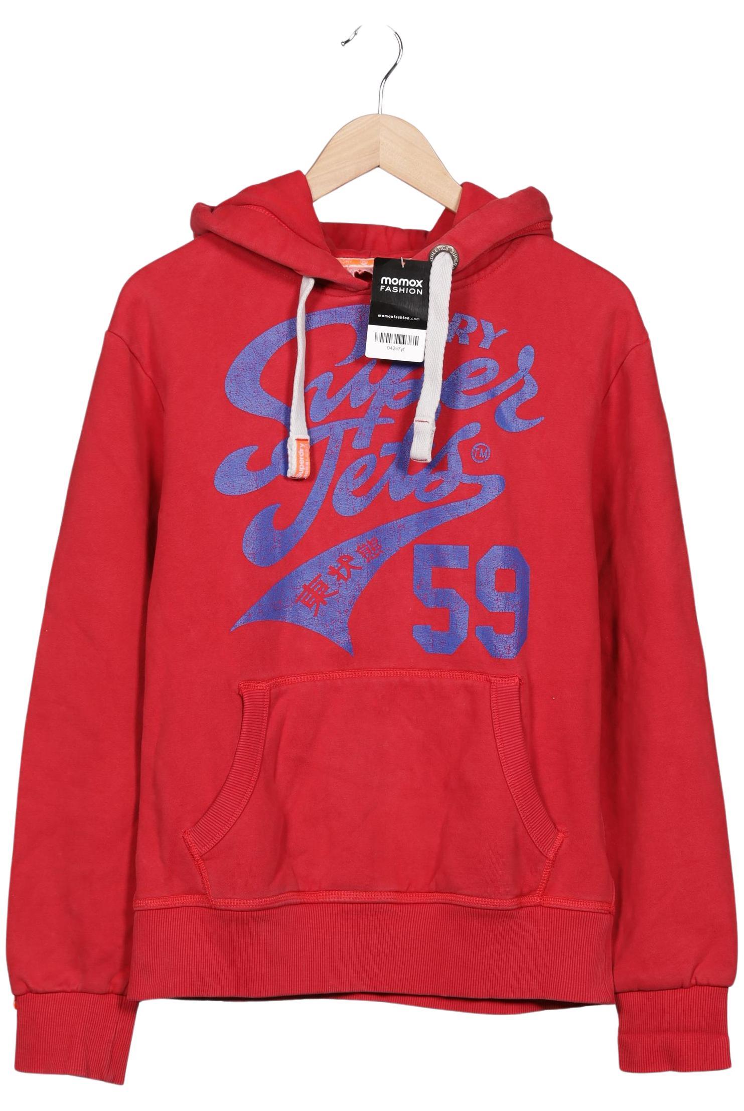 

Superdry Herren Kapuzenpullover, rot, Gr. 48