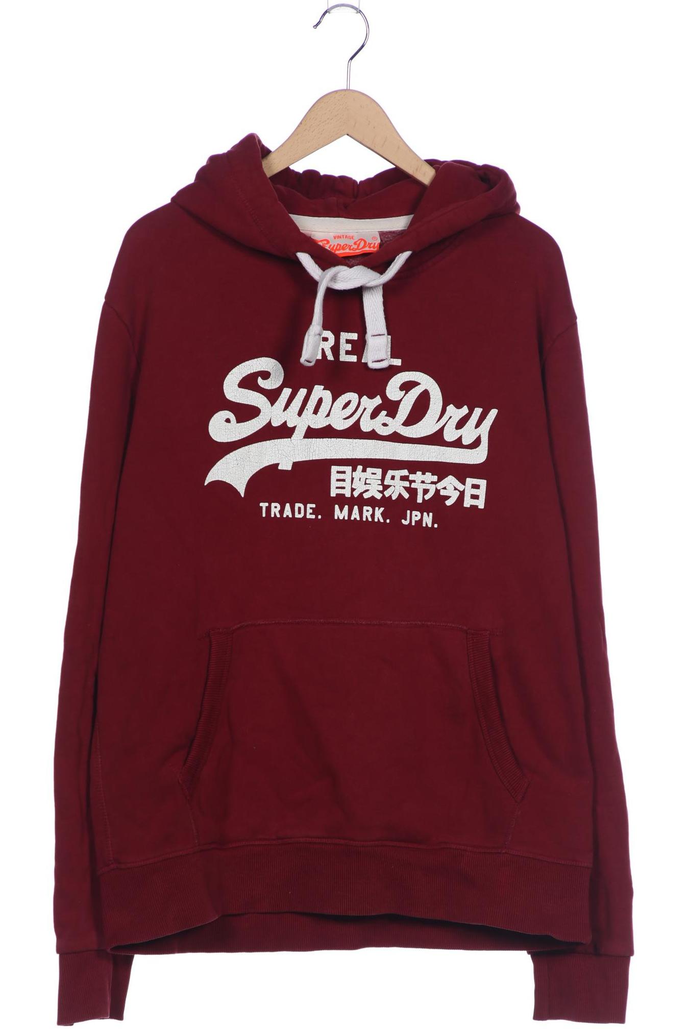 

Superdry Herren Kapuzenpullover, bordeaux, Gr. 56