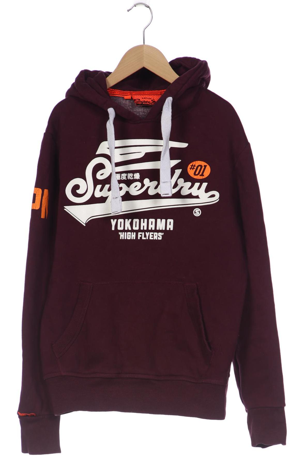 

Superdry Herren Kapuzenpullover, bordeaux