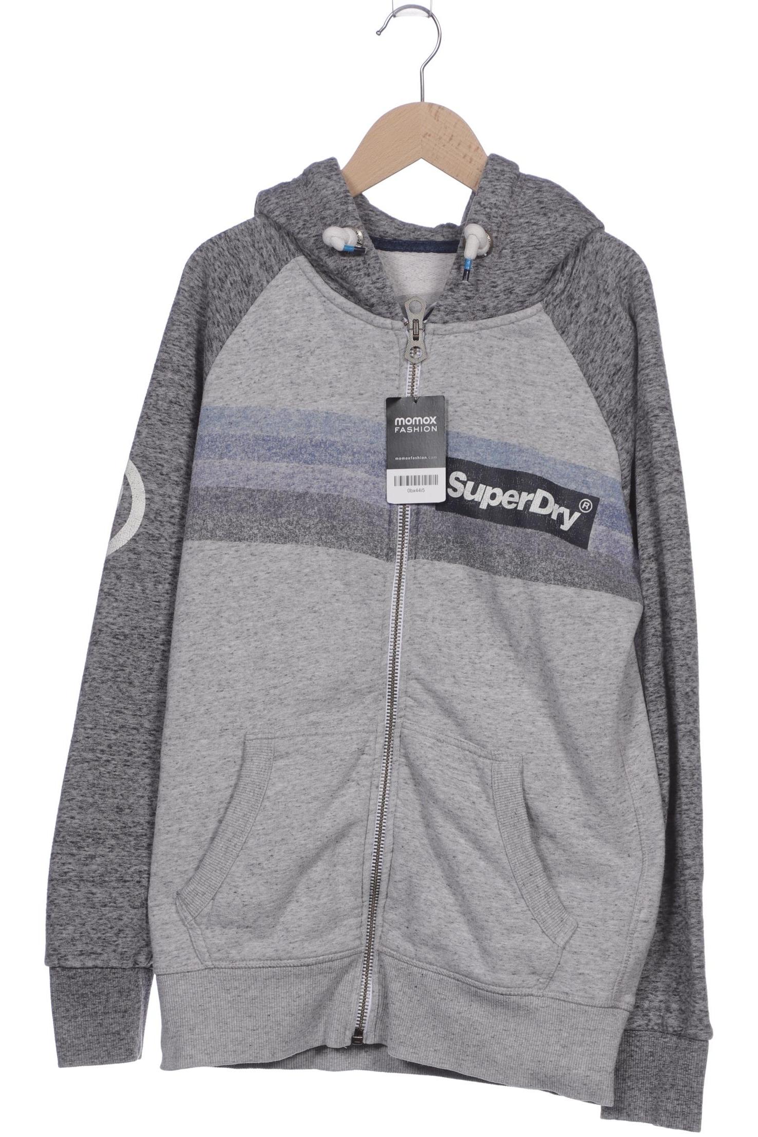 

Superdry Herren Kapuzenpullover, grau, Gr. 46