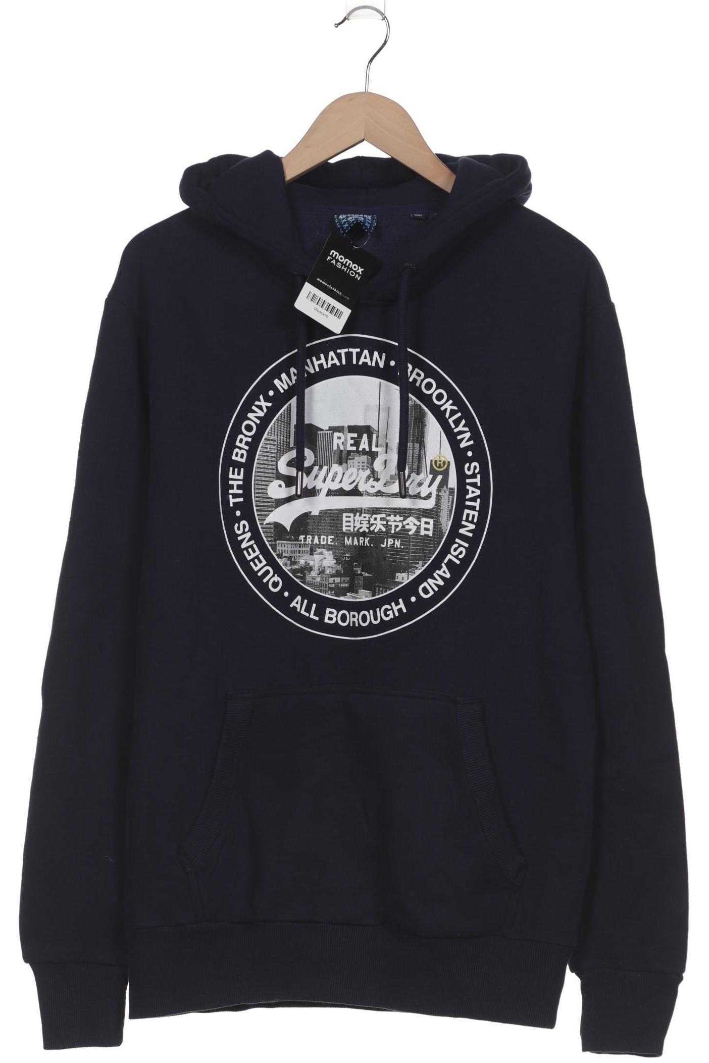 

Superdry Herren Kapuzenpullover, marineblau, Gr. 52