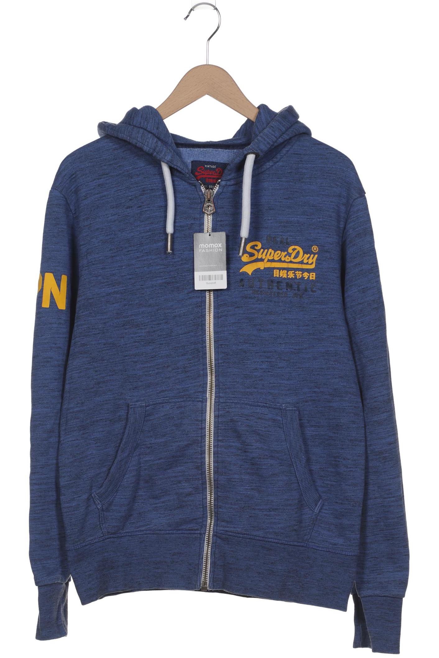 

Superdry Herren Kapuzenpullover, blau, Gr. 52