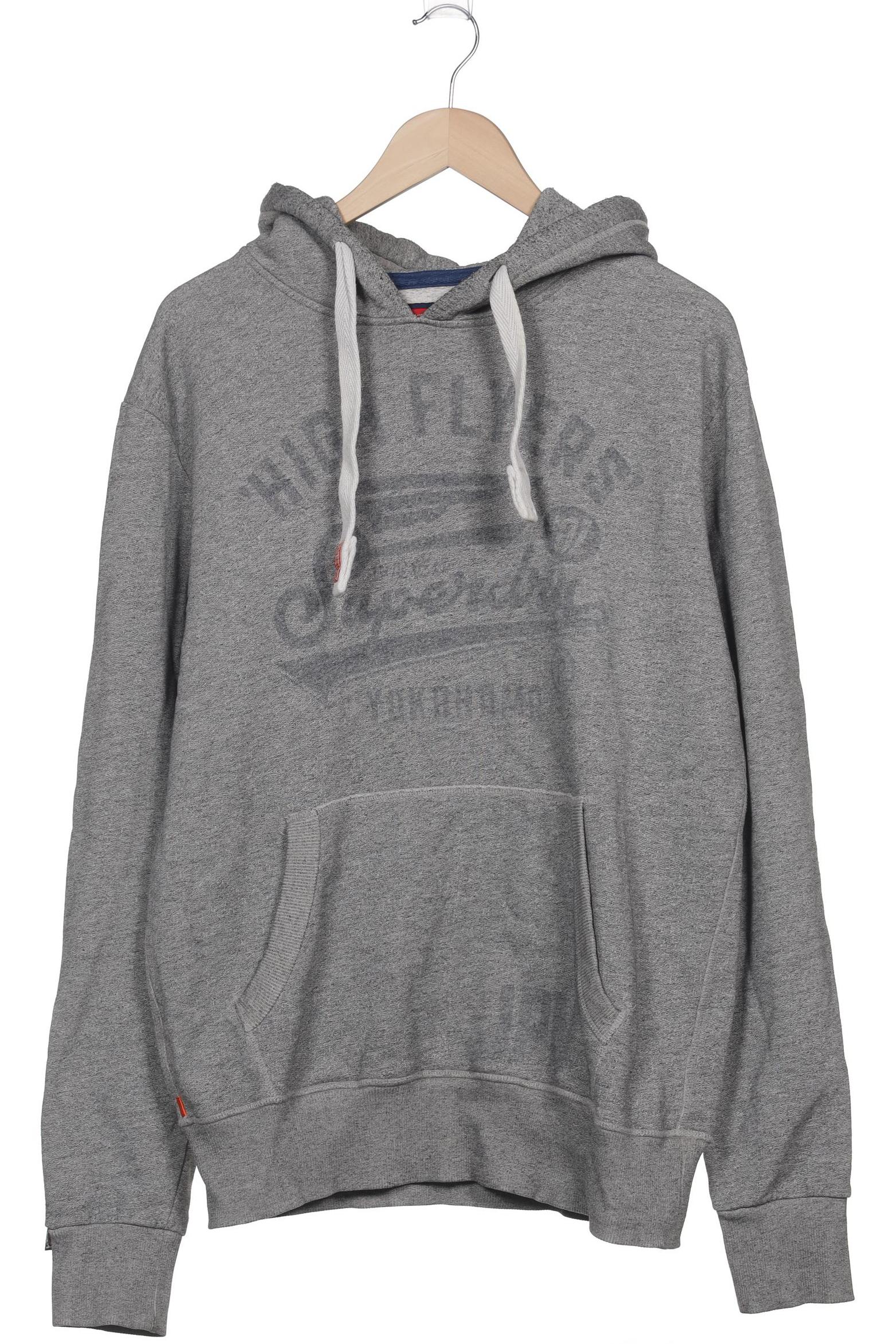 

Superdry Herren Kapuzenpullover, grau, Gr. 52