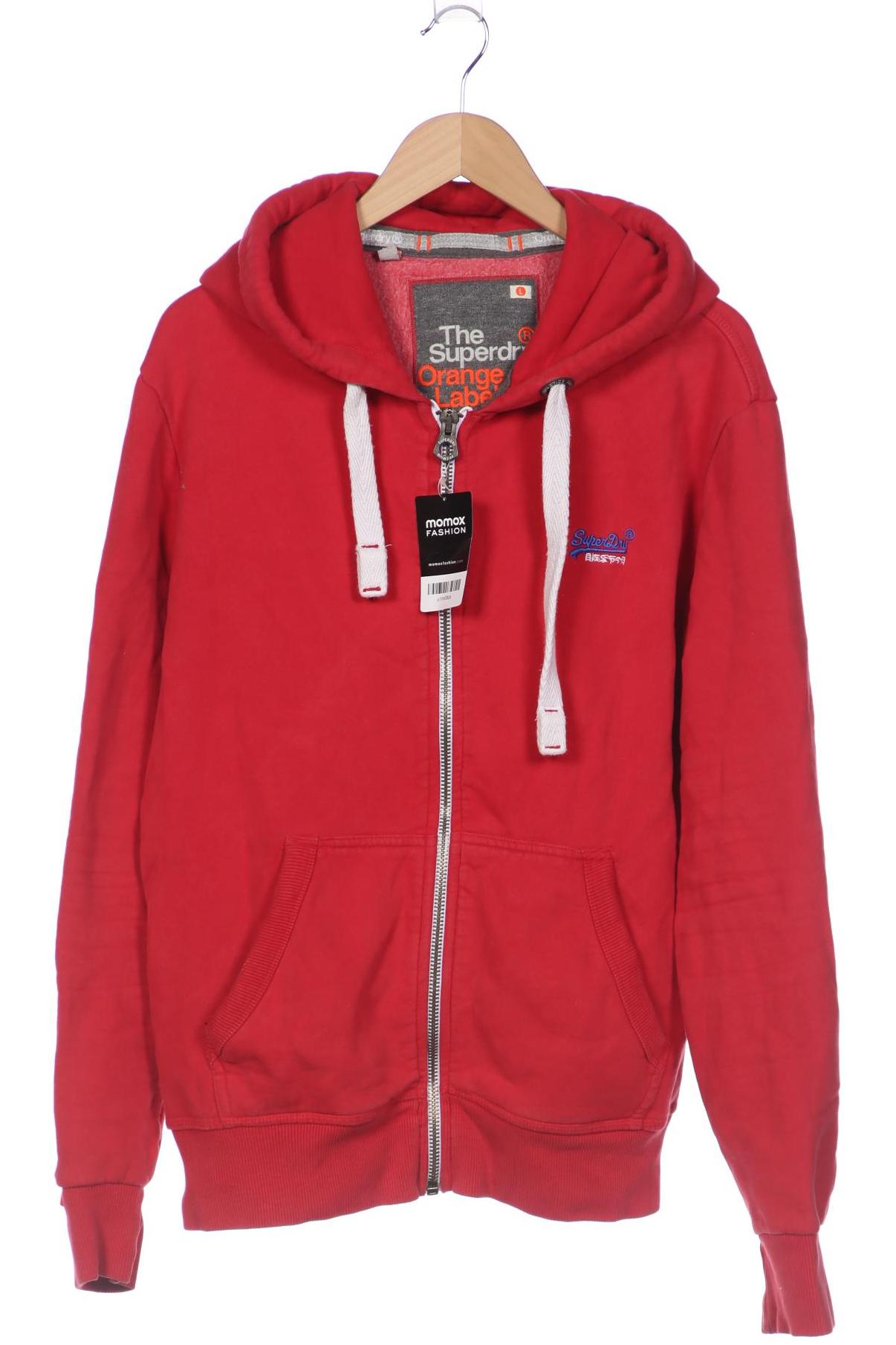 

Superdry Herren Kapuzenpullover, rot, Gr. 52