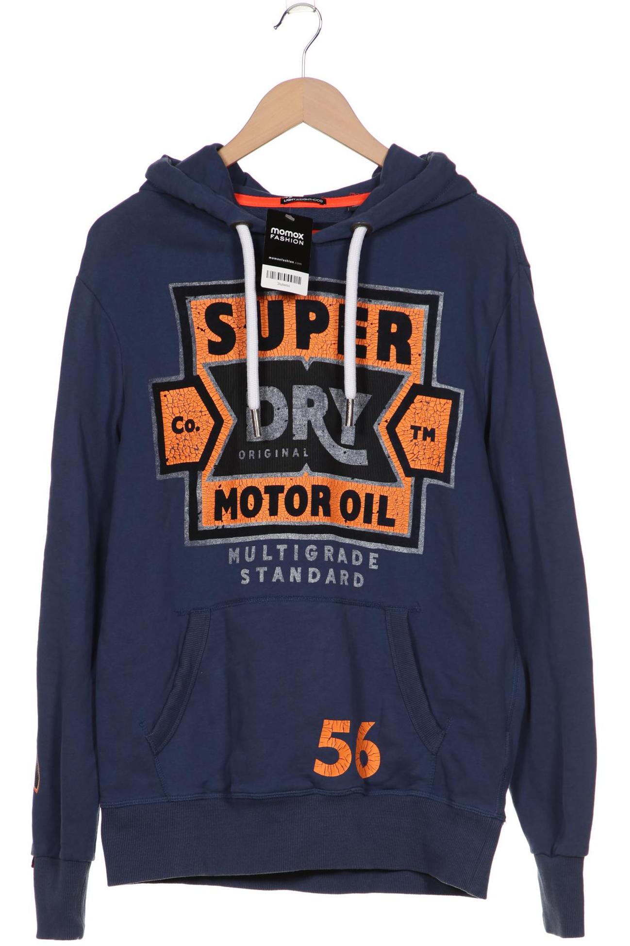 

Superdry Herren Kapuzenpullover, blau, Gr. 54