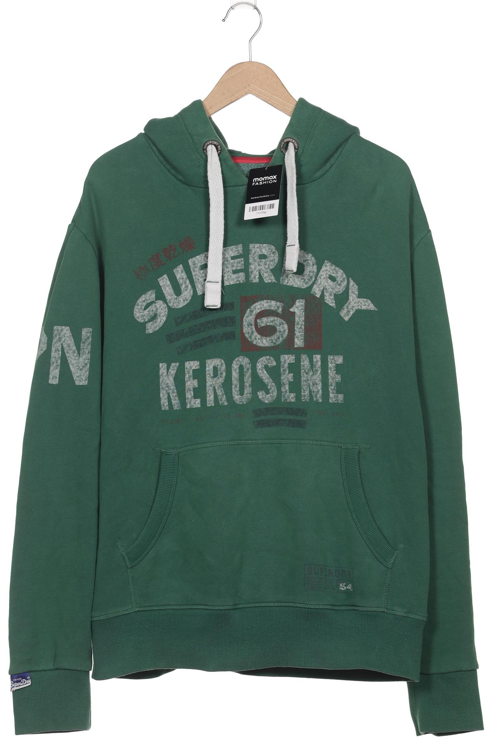 

Superdry Herren Kapuzenpullover, grün, Gr. 56