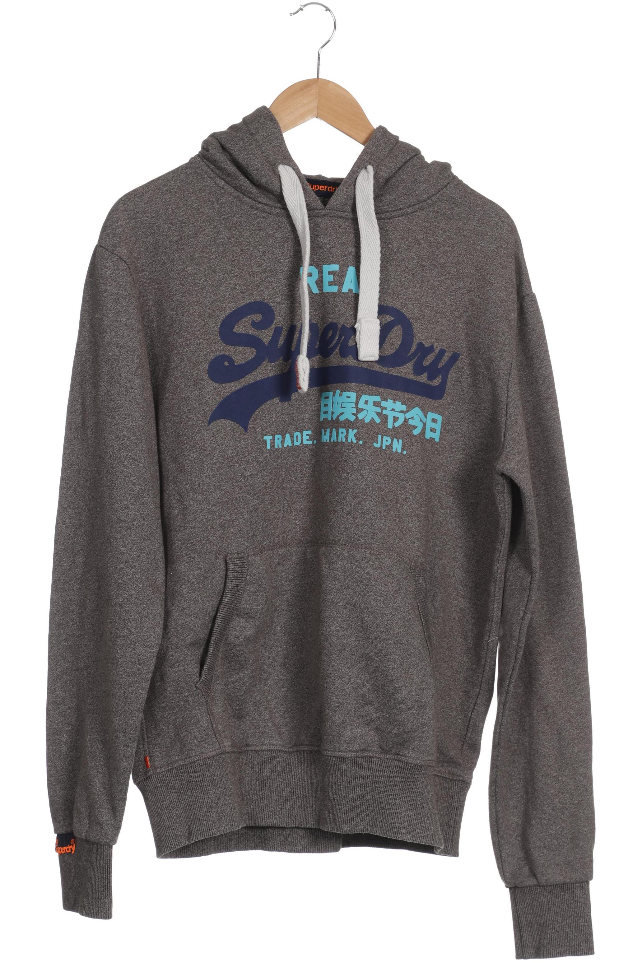 

Superdry Herren Kapuzenpullover, grau, Gr.