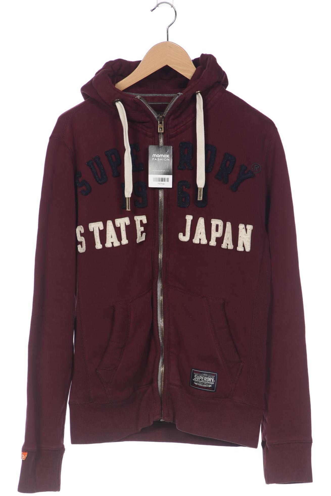 

Superdry Herren Kapuzenpullover, bordeaux, Gr. 48