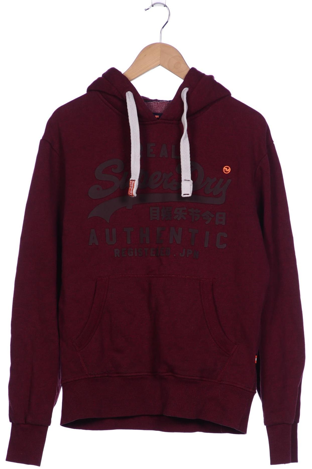 

Superdry Herren Kapuzenpullover, bordeaux, Gr. 48
