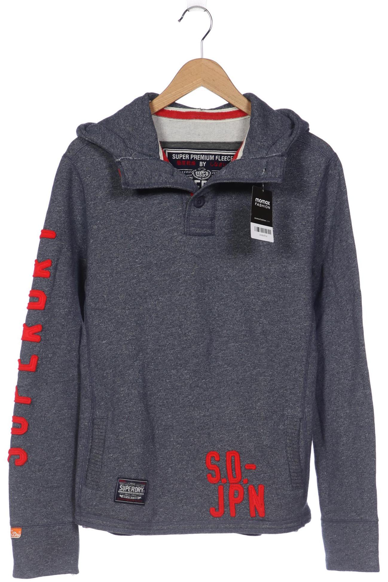 

Superdry Herren Kapuzenpullover, blau