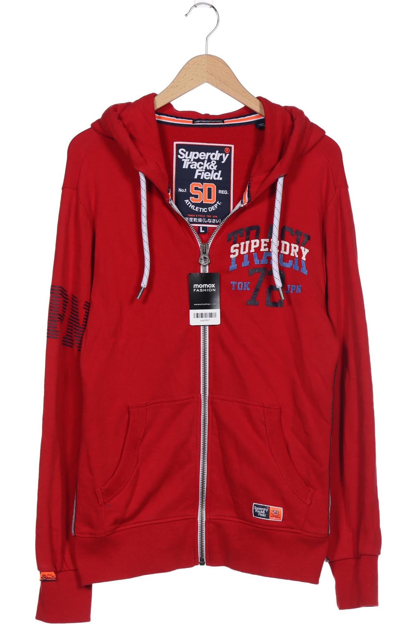 

Superdry Herren Kapuzenpullover, rot