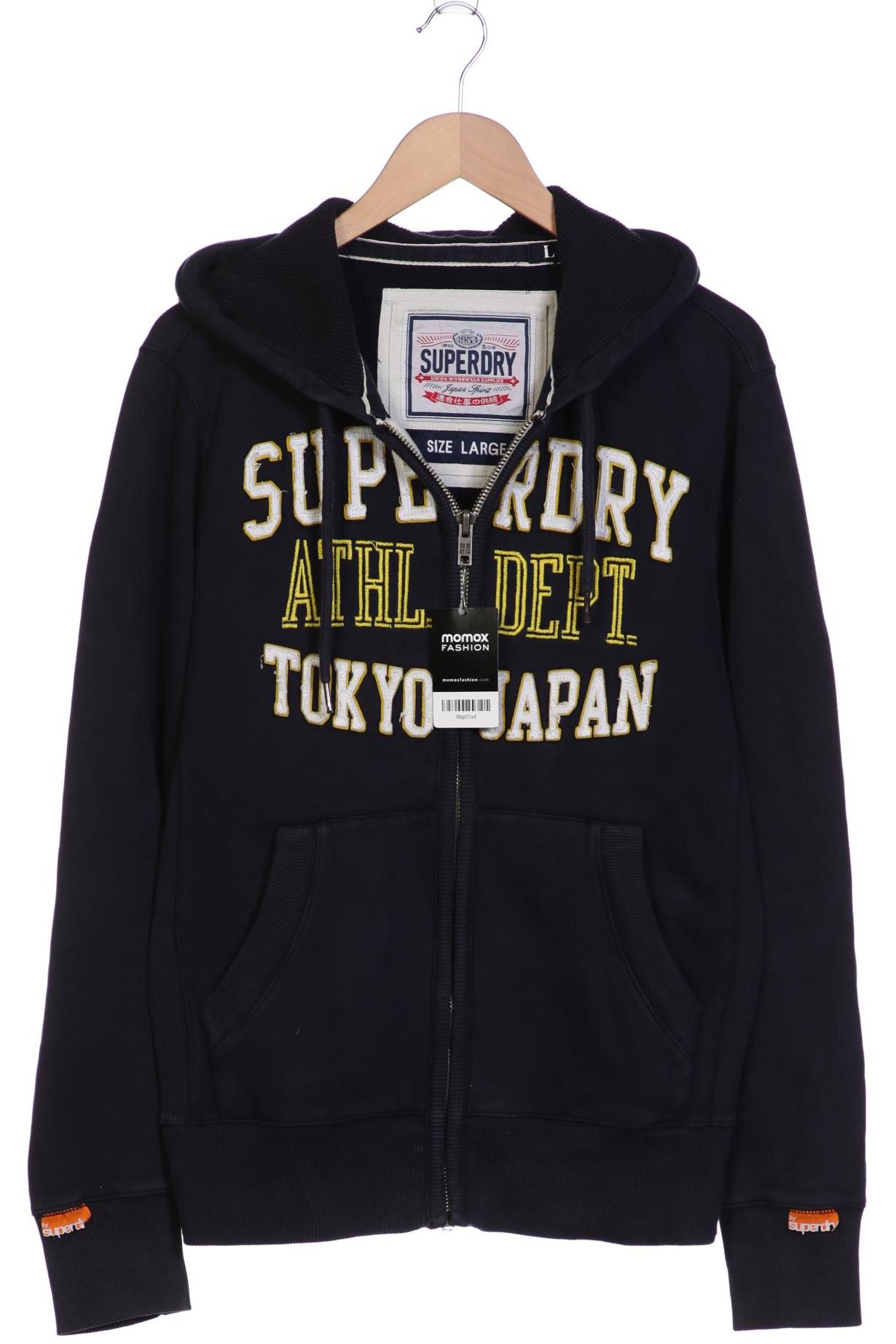 

Superdry Herren Kapuzenpullover, marineblau