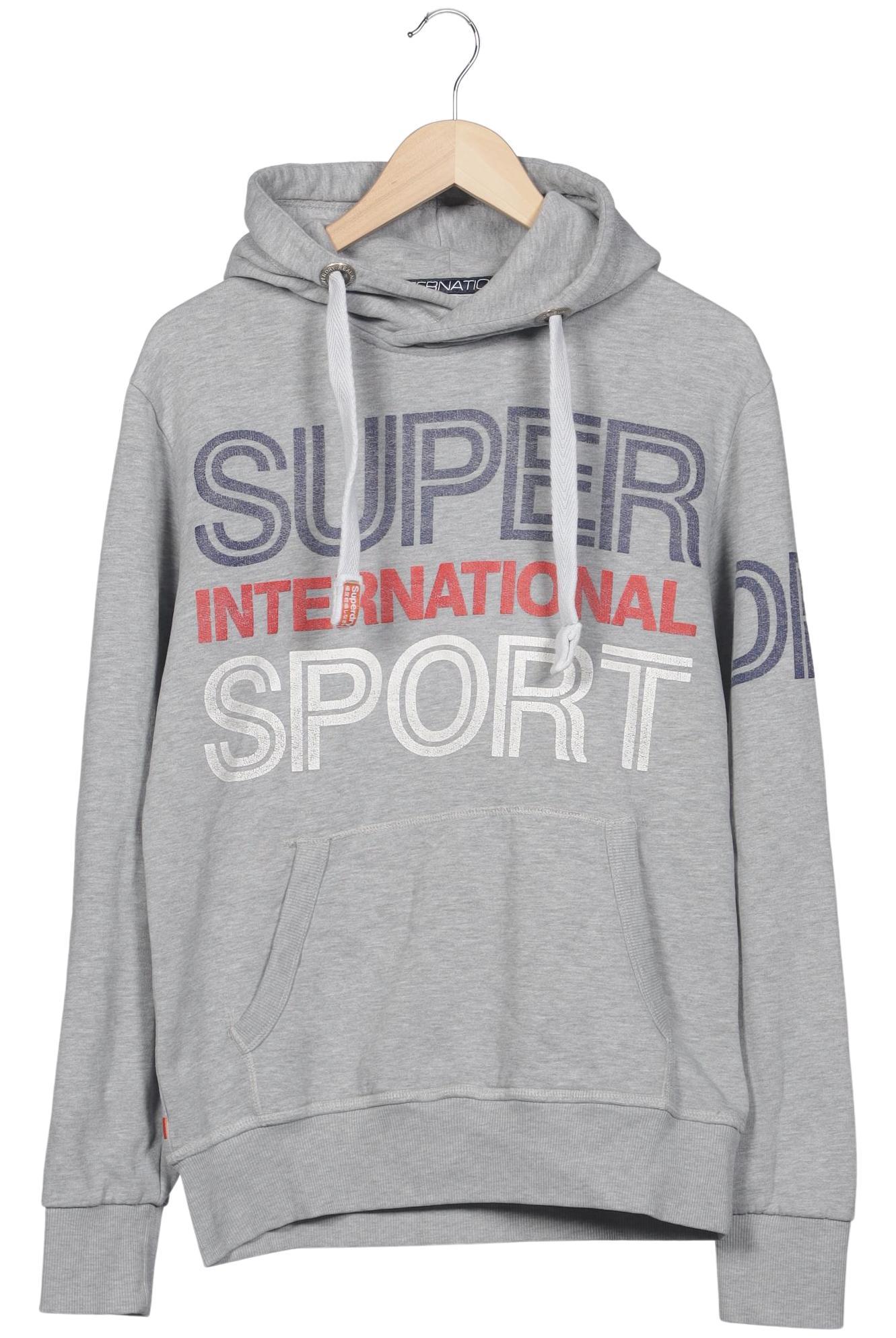 

Superdry Herren Kapuzenpullover, grau, Gr. 46