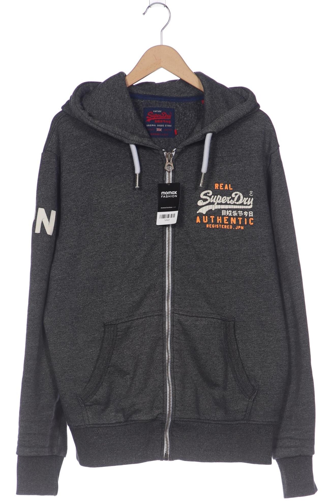 

Superdry Herren Kapuzenpullover, grau, Gr. 56