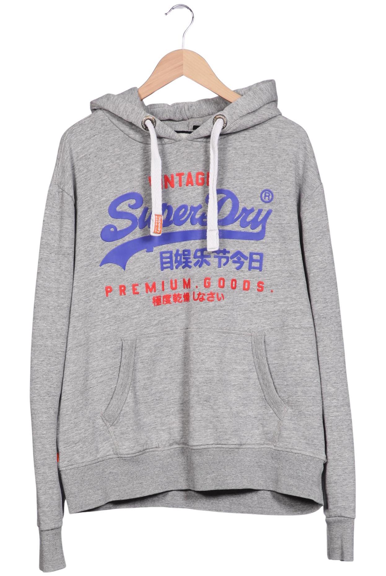 

Superdry Herren Kapuzenpullover, grau, Gr. 58