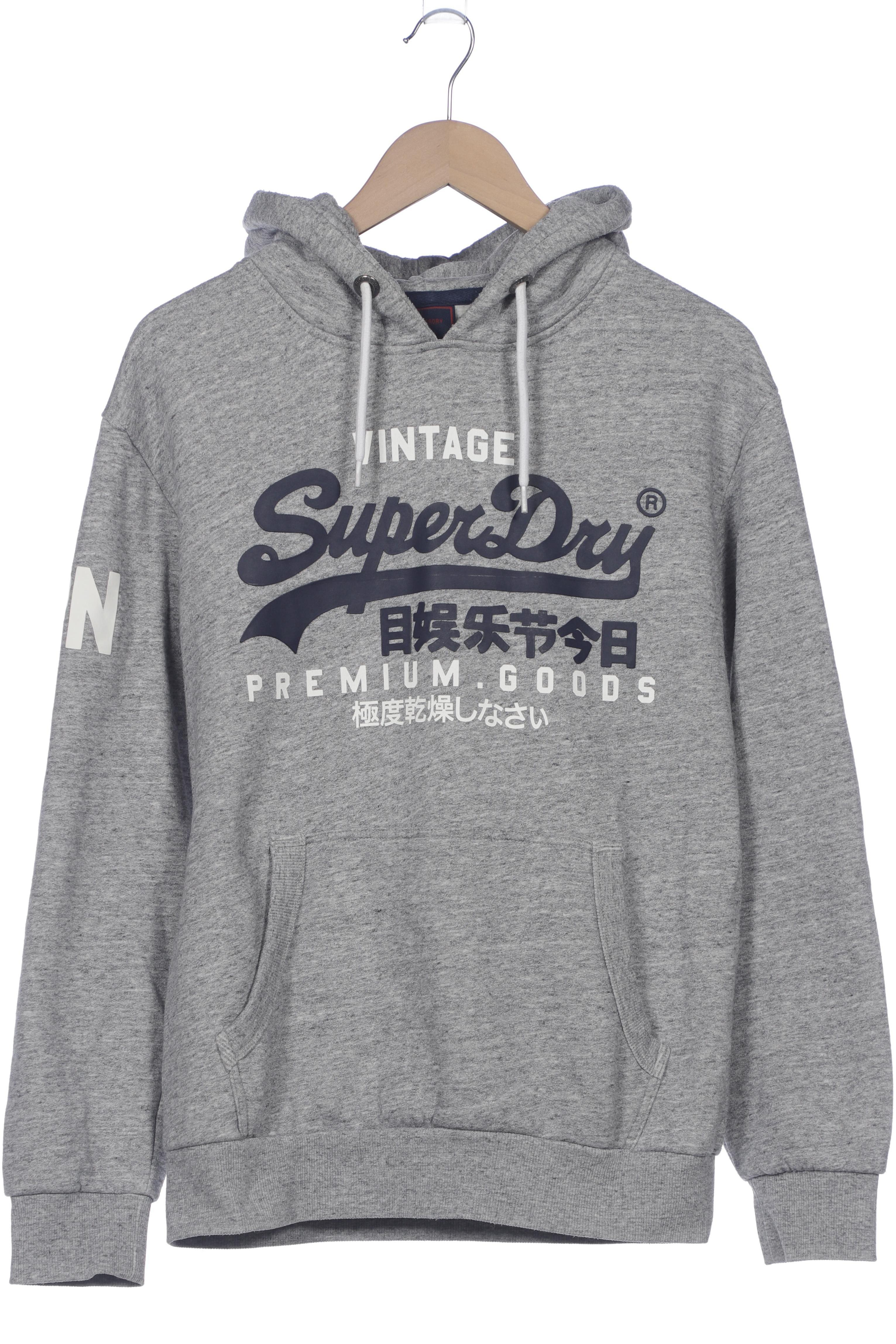 

Superdry Herren Kapuzenpullover, grau, Gr. 52