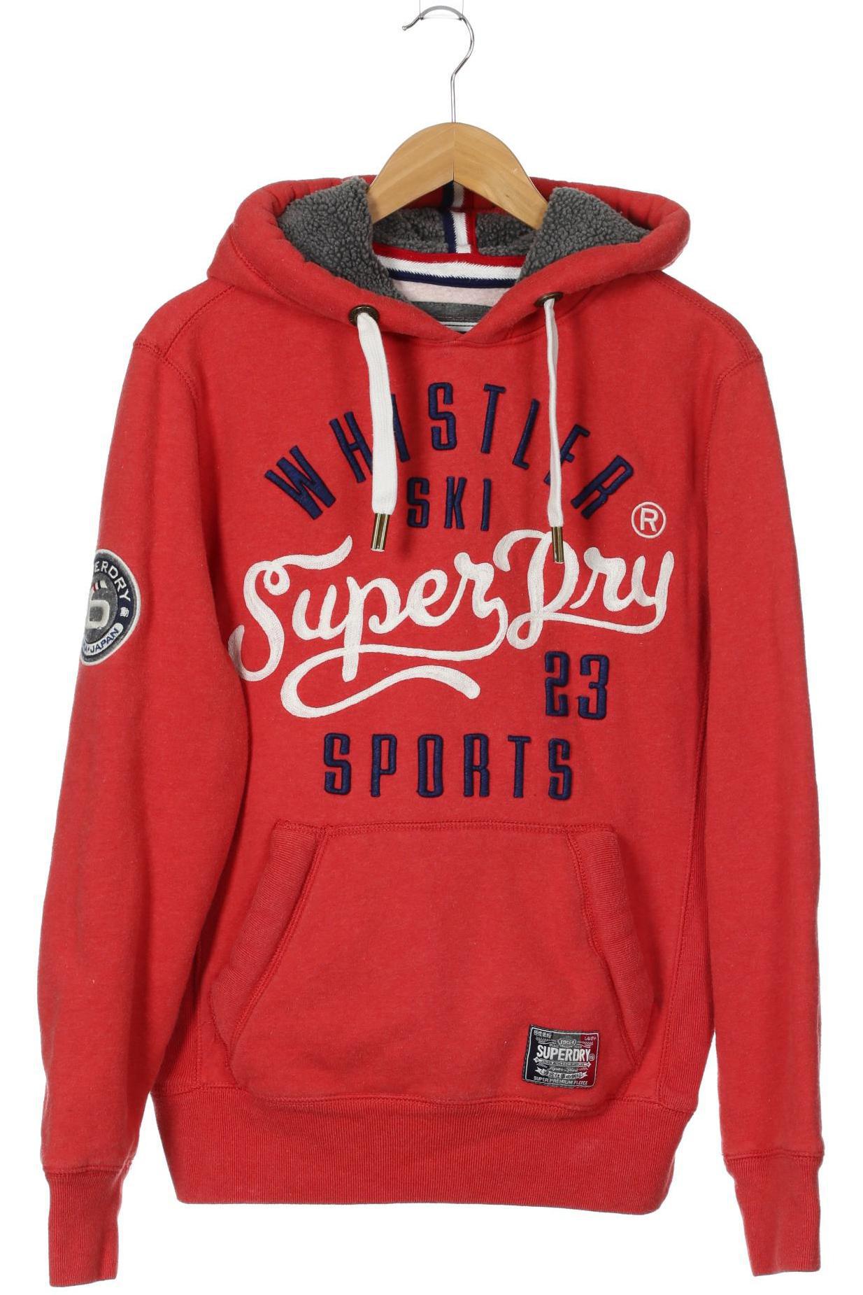 Thumbnail - Superdry Herren Kapuzenpullover, rot, Gr.