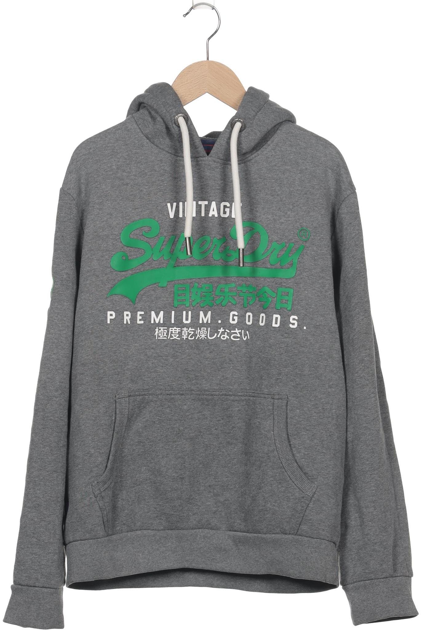 

Superdry Herren Kapuzenpullover, grau, Gr. 48