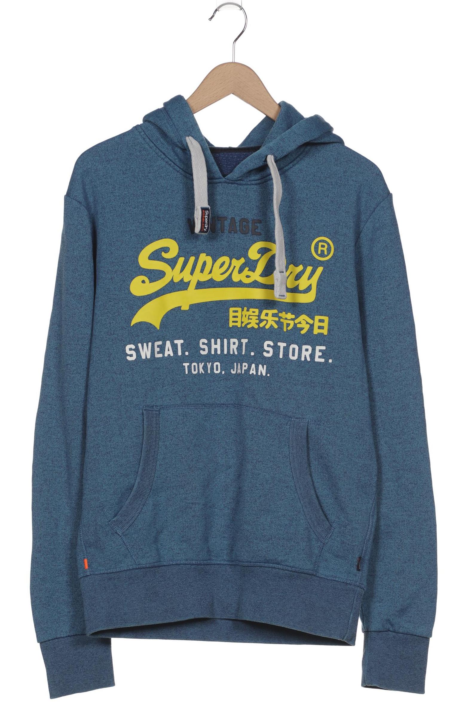 

Superdry Herren Kapuzenpullover, blau, Gr. 54