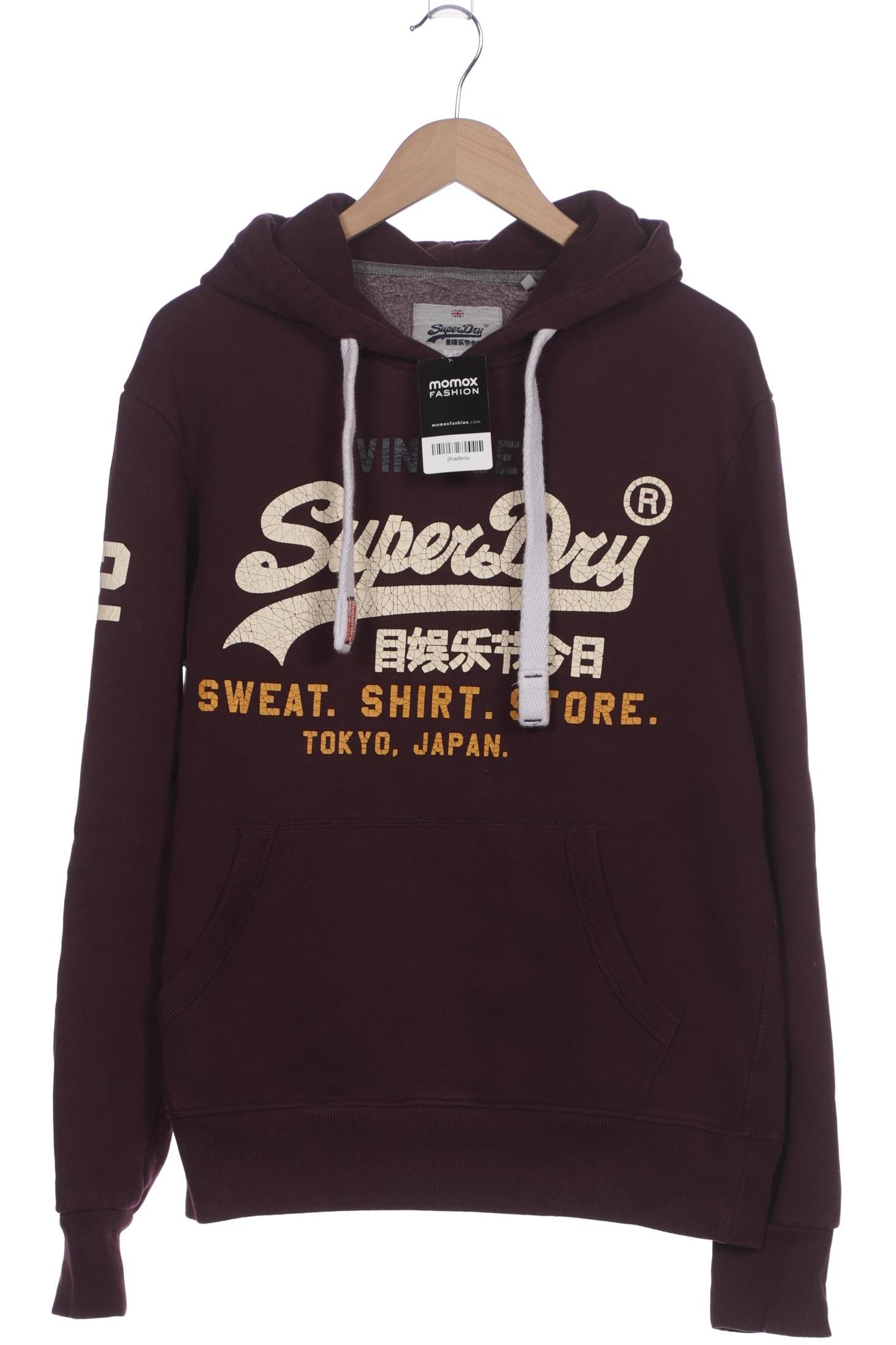 

Superdry Herren Kapuzenpullover, bordeaux, Gr. 52