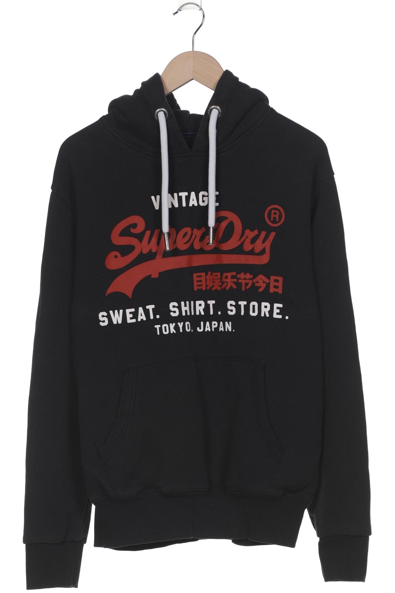 

Superdry Herren Kapuzenpullover, schwarz, Gr. 54