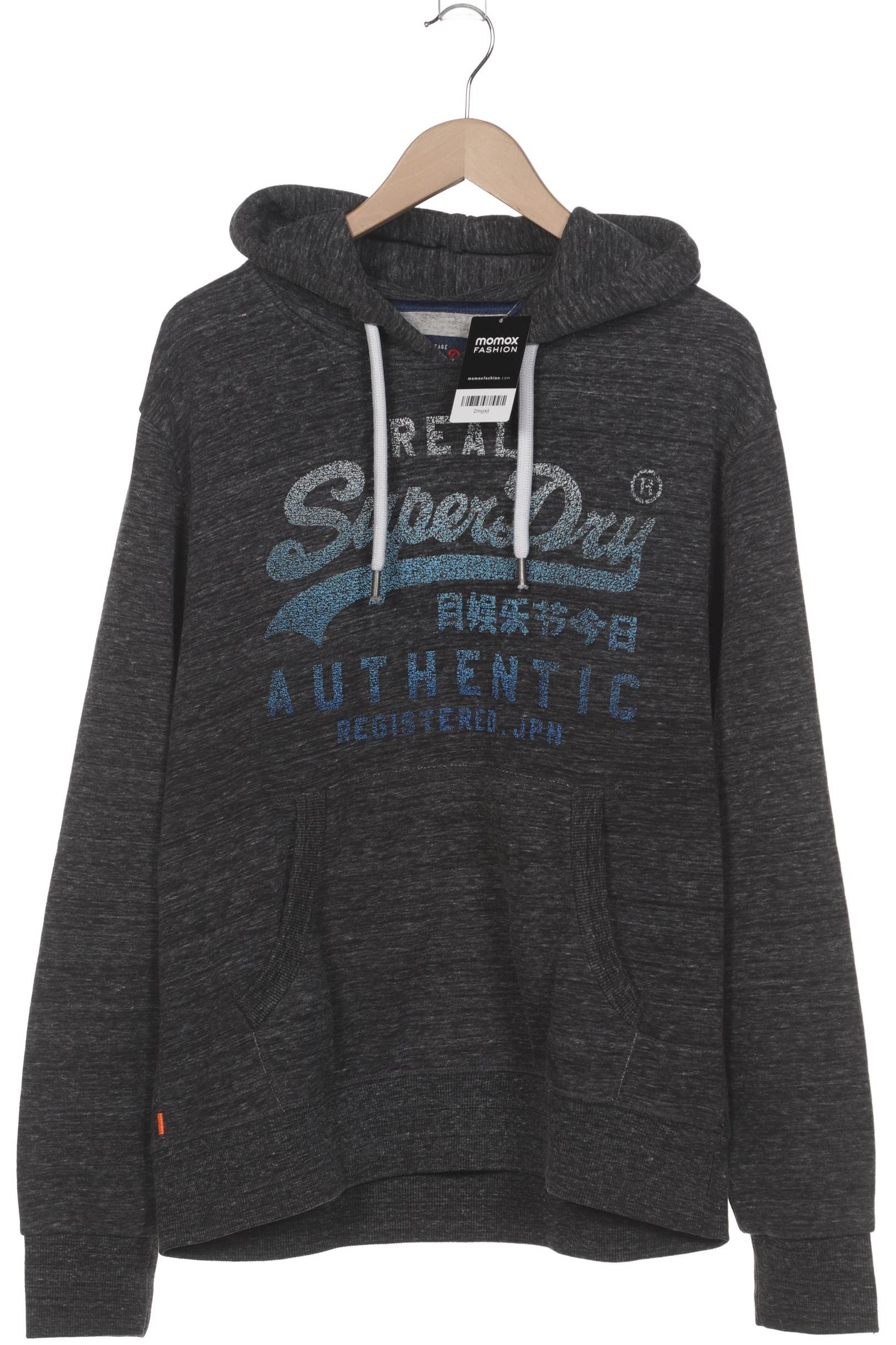 

Superdry Herren Kapuzenpullover, grau, Gr. 56