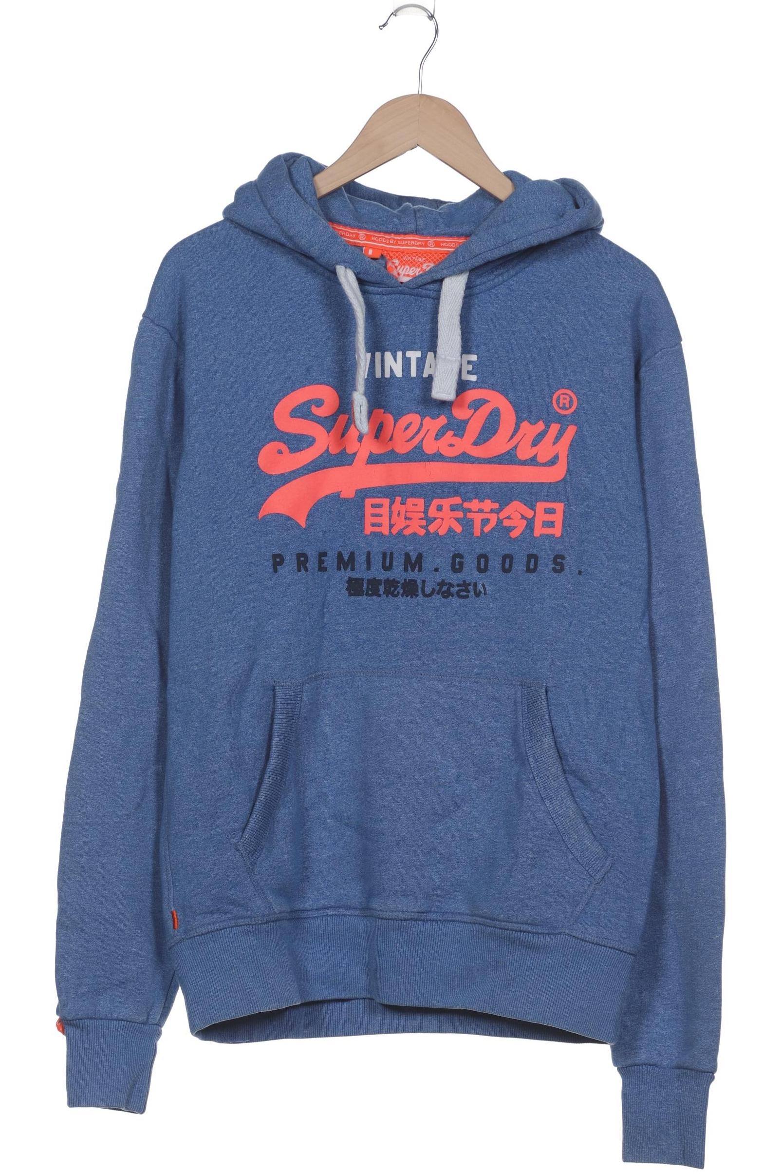 

Superdry Herren Kapuzenpullover, blau, Gr. 52