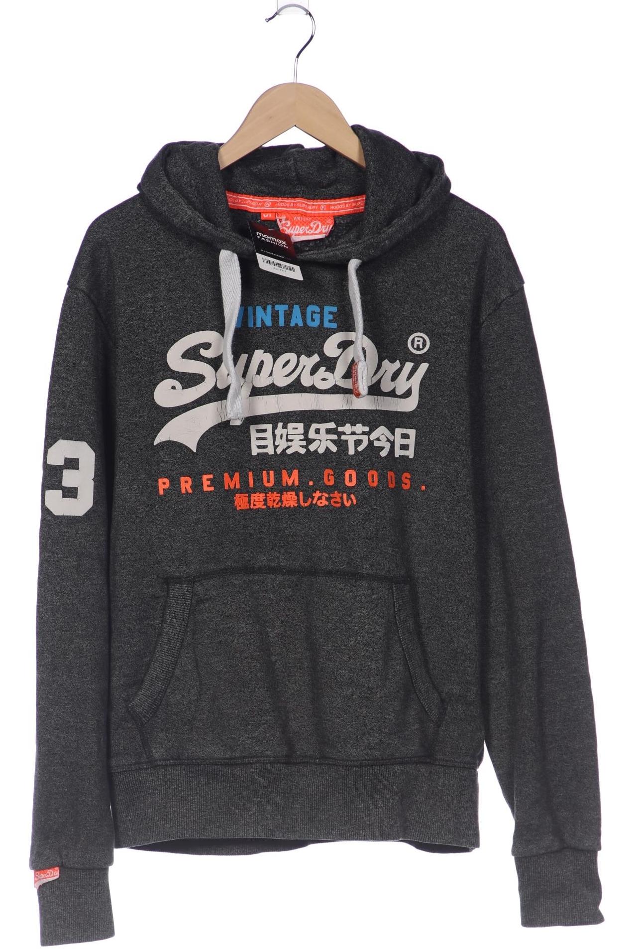 

Superdry Herren Kapuzenpullover, grau, Gr. 54