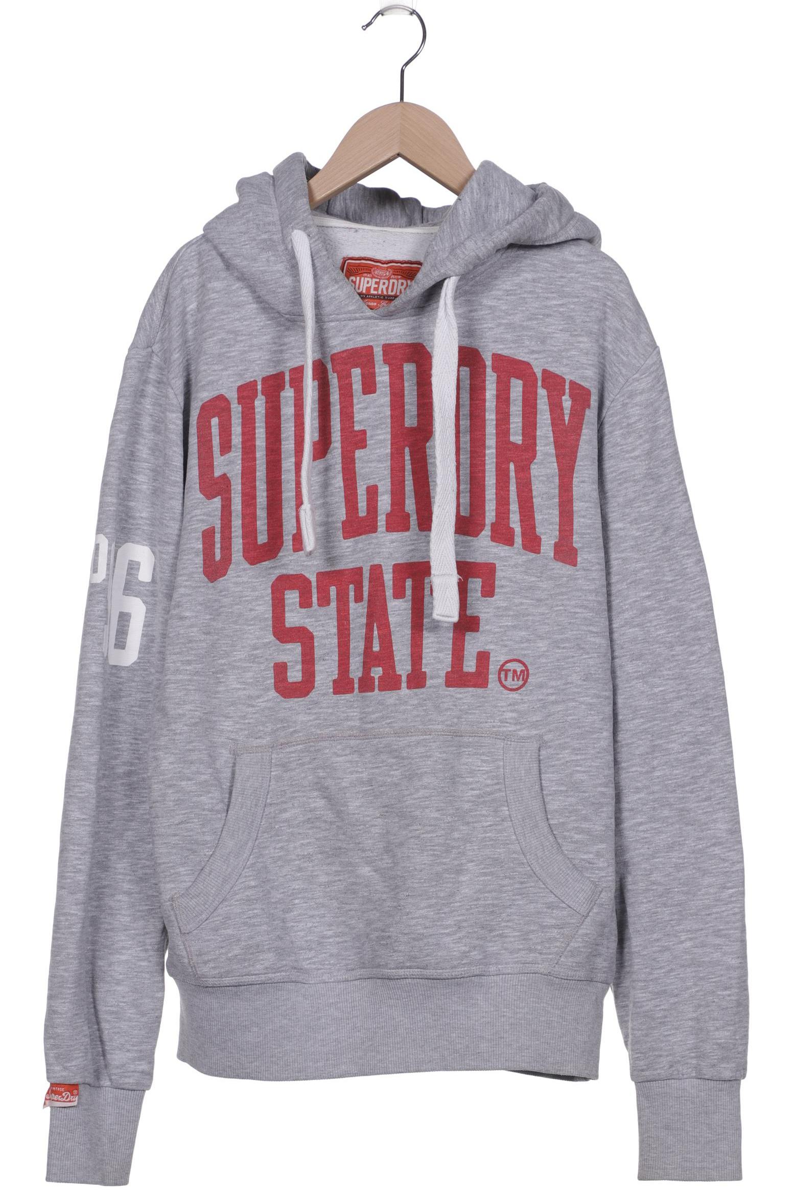 

Superdry Herren Kapuzenpullover, grau, Gr. 48
