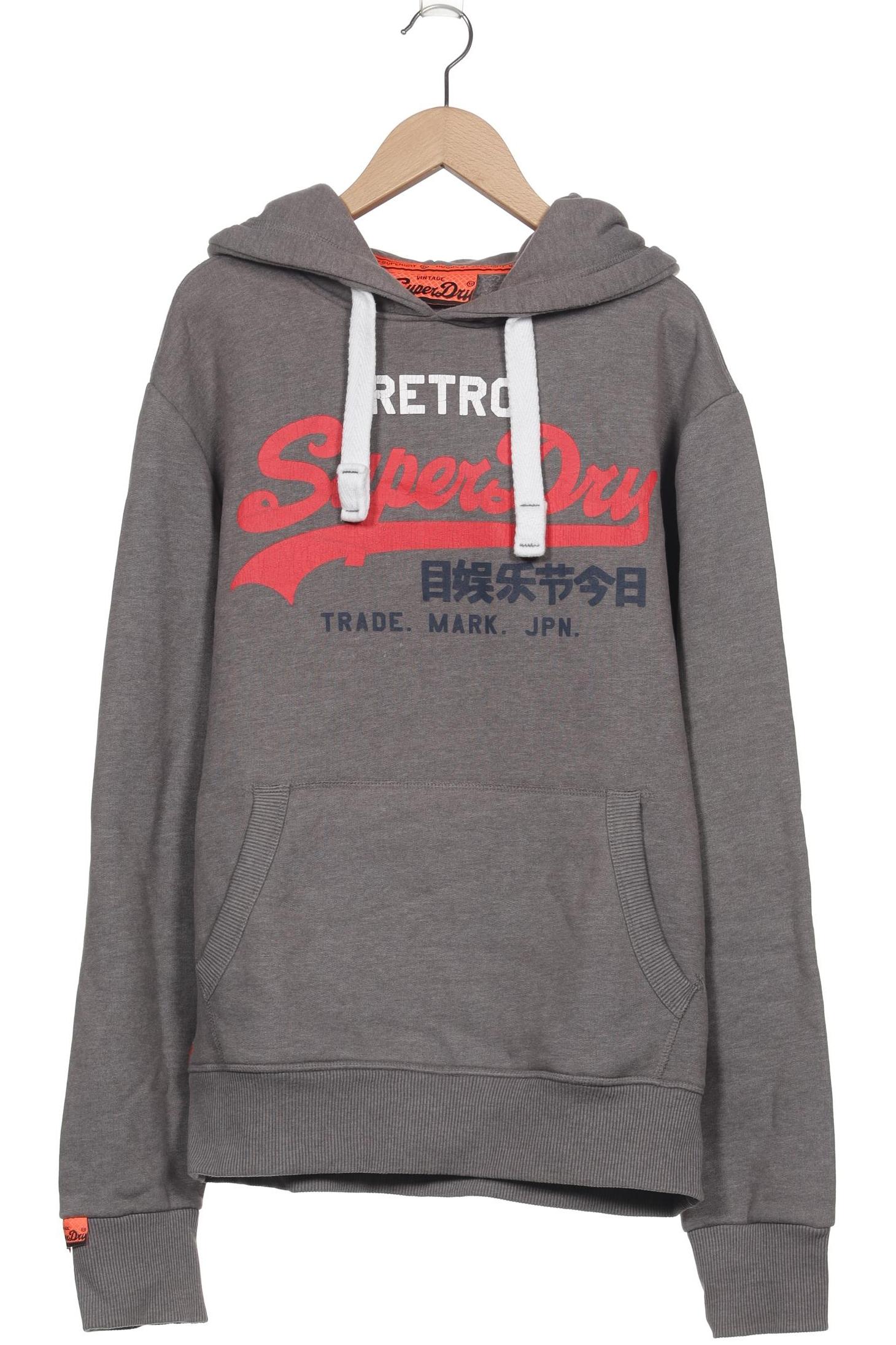 

Superdry Herren Kapuzenpullover, grau, Gr. 46