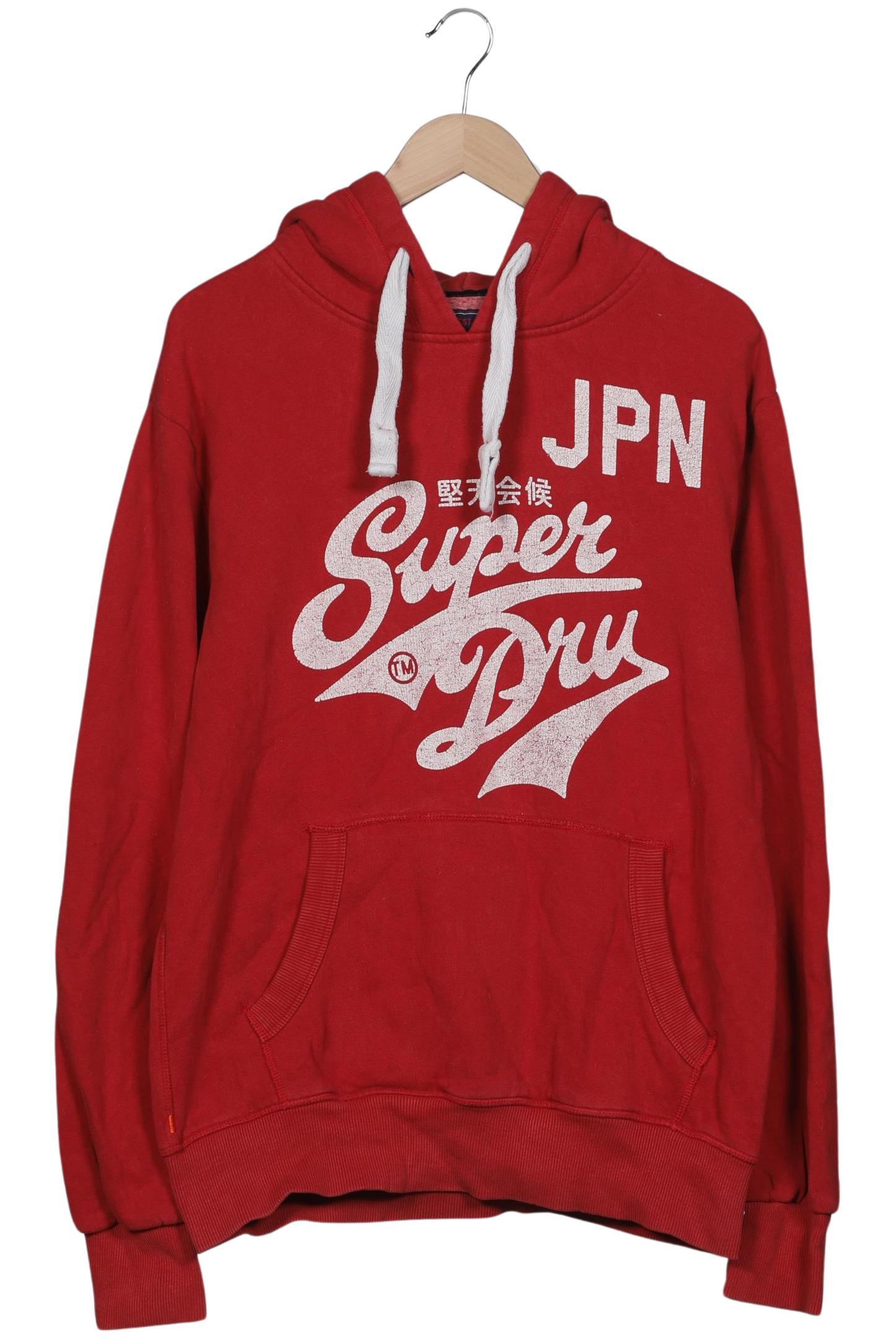 

Superdry Herren Kapuzenpullover, rot, Gr. 54
