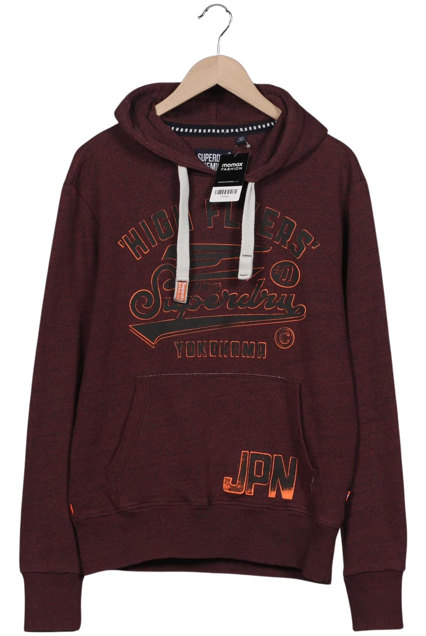

Superdry Herren Kapuzenpullover, bordeaux, Gr. 52