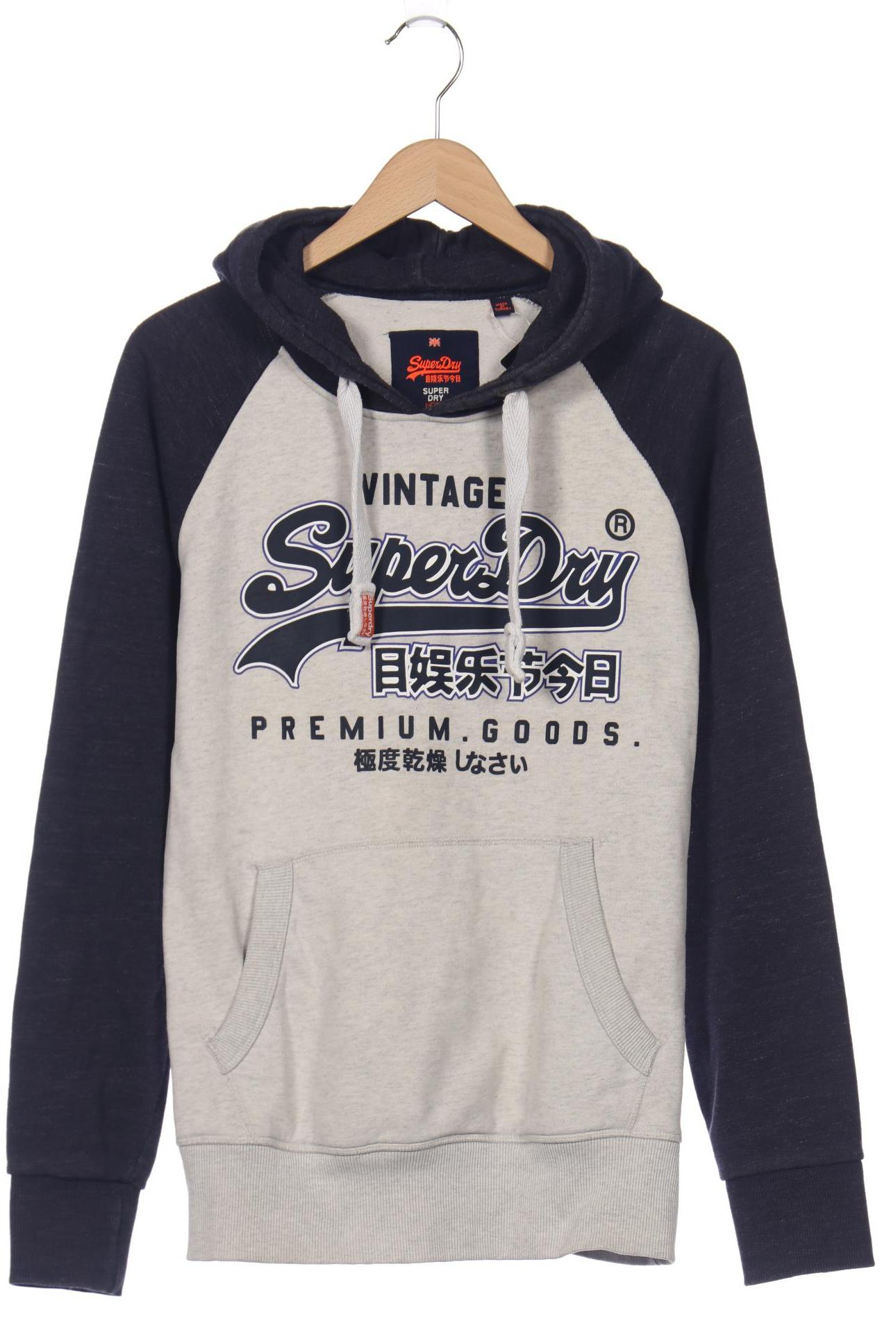 

Superdry Herren Kapuzenpullover, grau