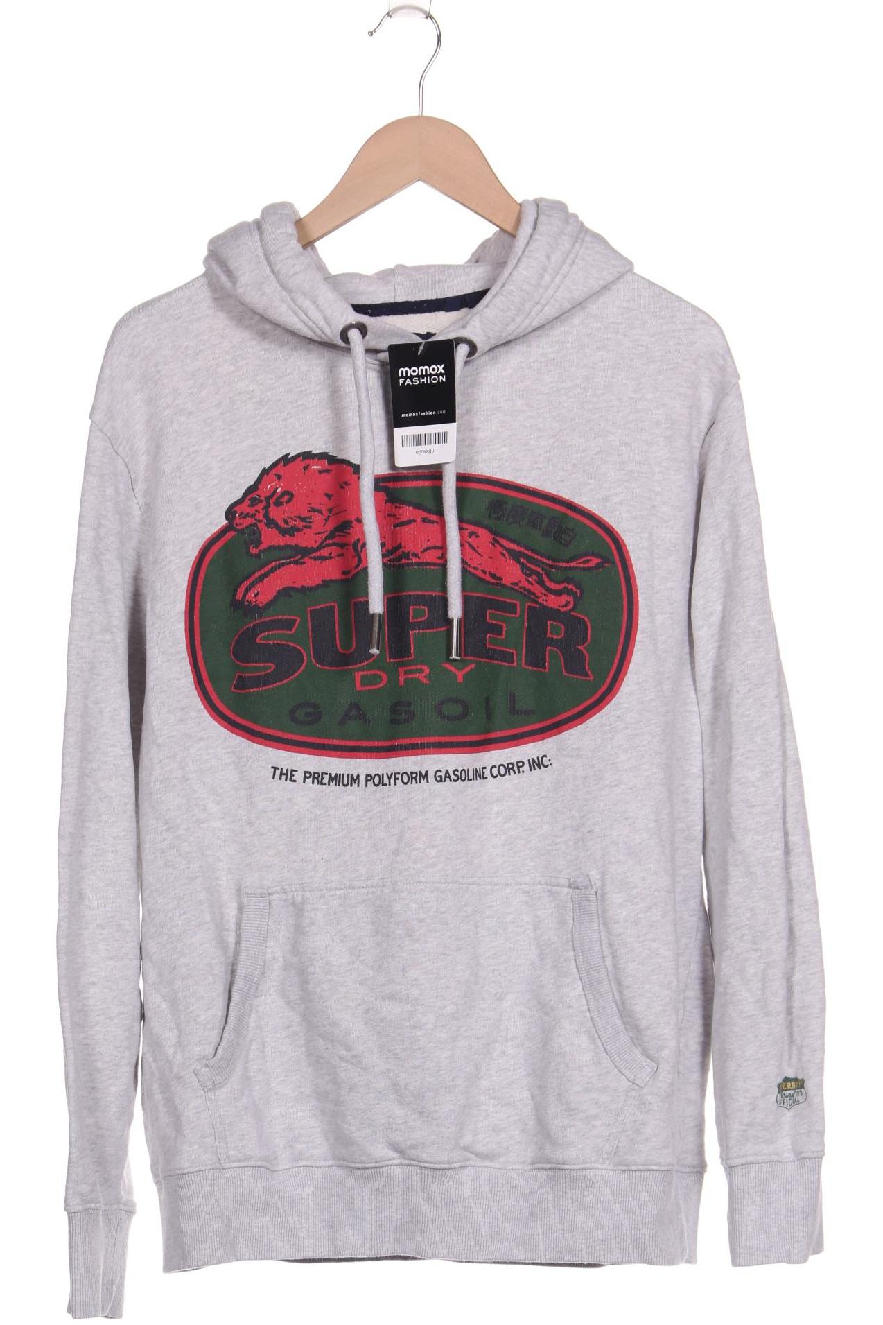 

Superdry Herren Kapuzenpullover, grau, Gr. 54