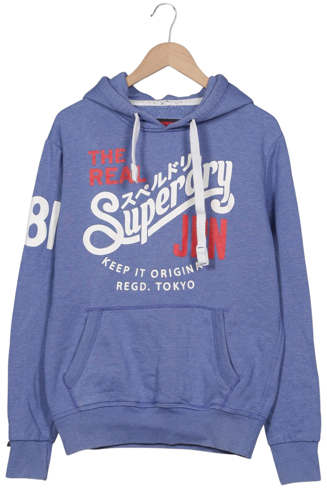 

Superdry Herren Kapuzenpullover, blau, Gr. 48