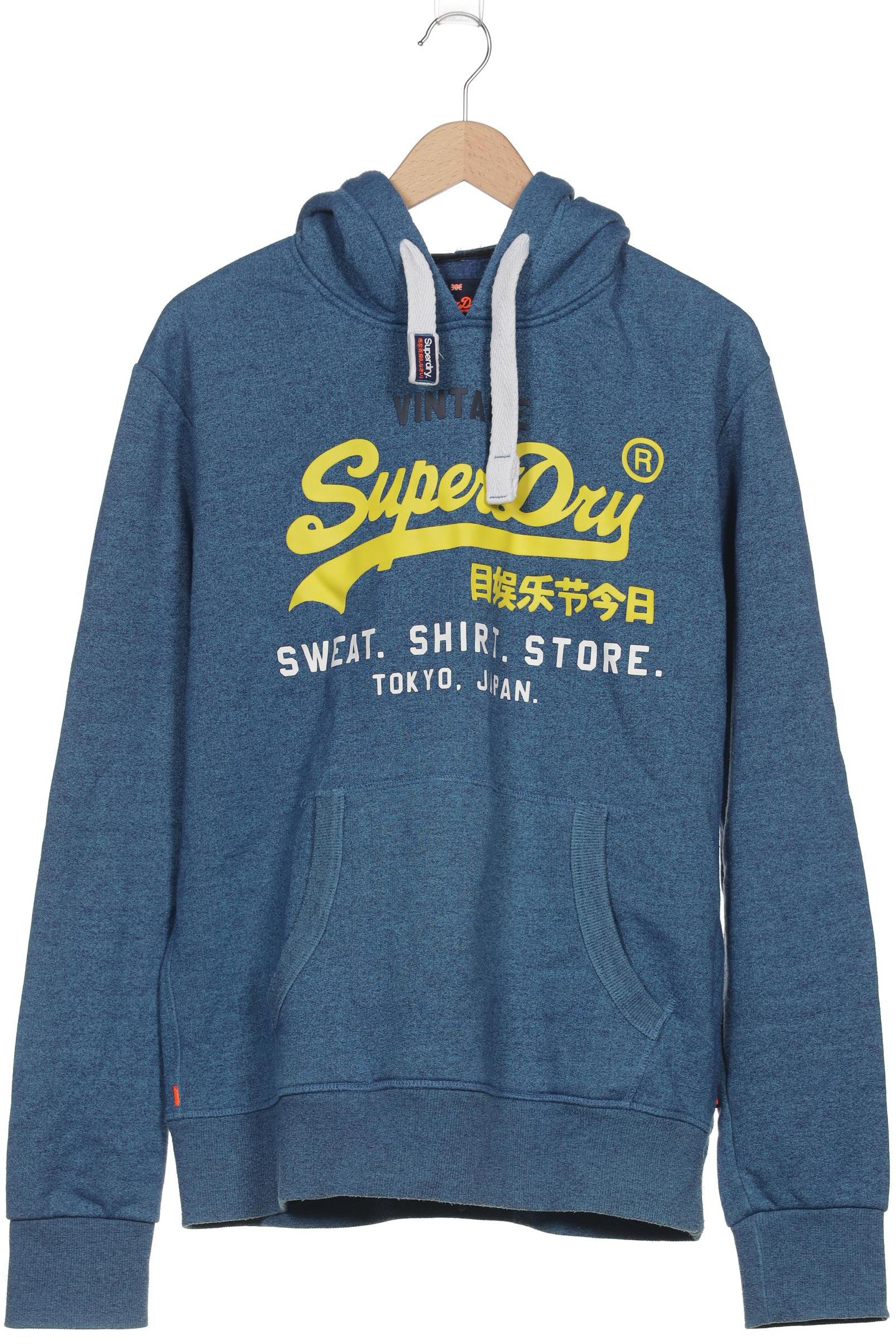 

Superdry Herren Kapuzenpullover, blau, Gr. 56