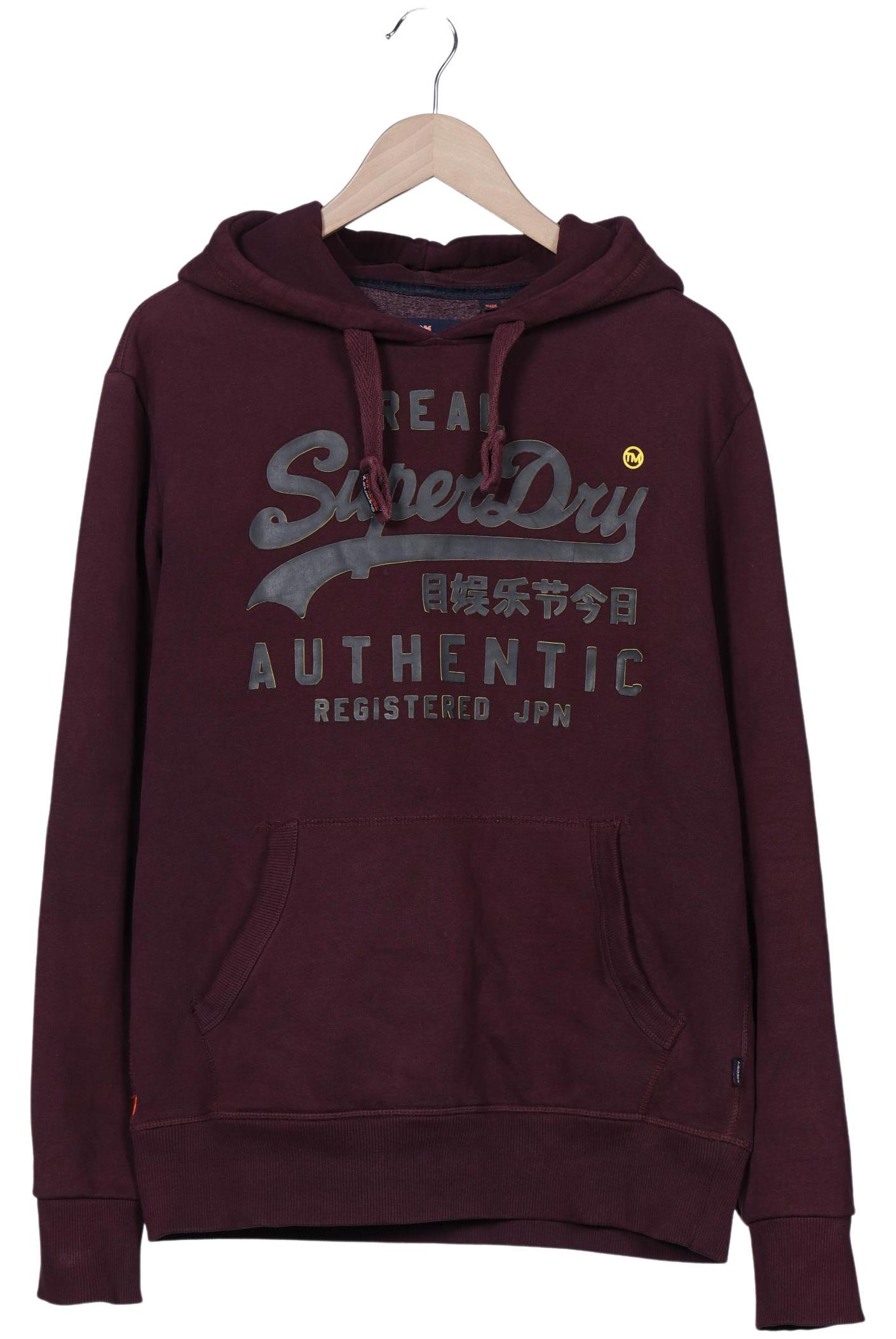 Thumbnail - Superdry Herren Kapuzenpullover, bordeaux, Gr. 48
