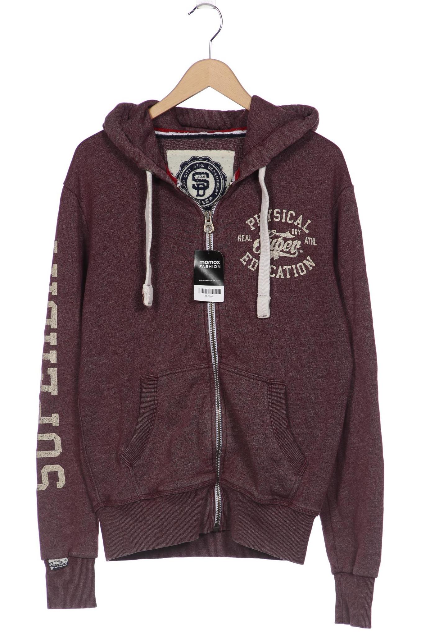 

Superdry Herren Kapuzenpullover, bordeaux