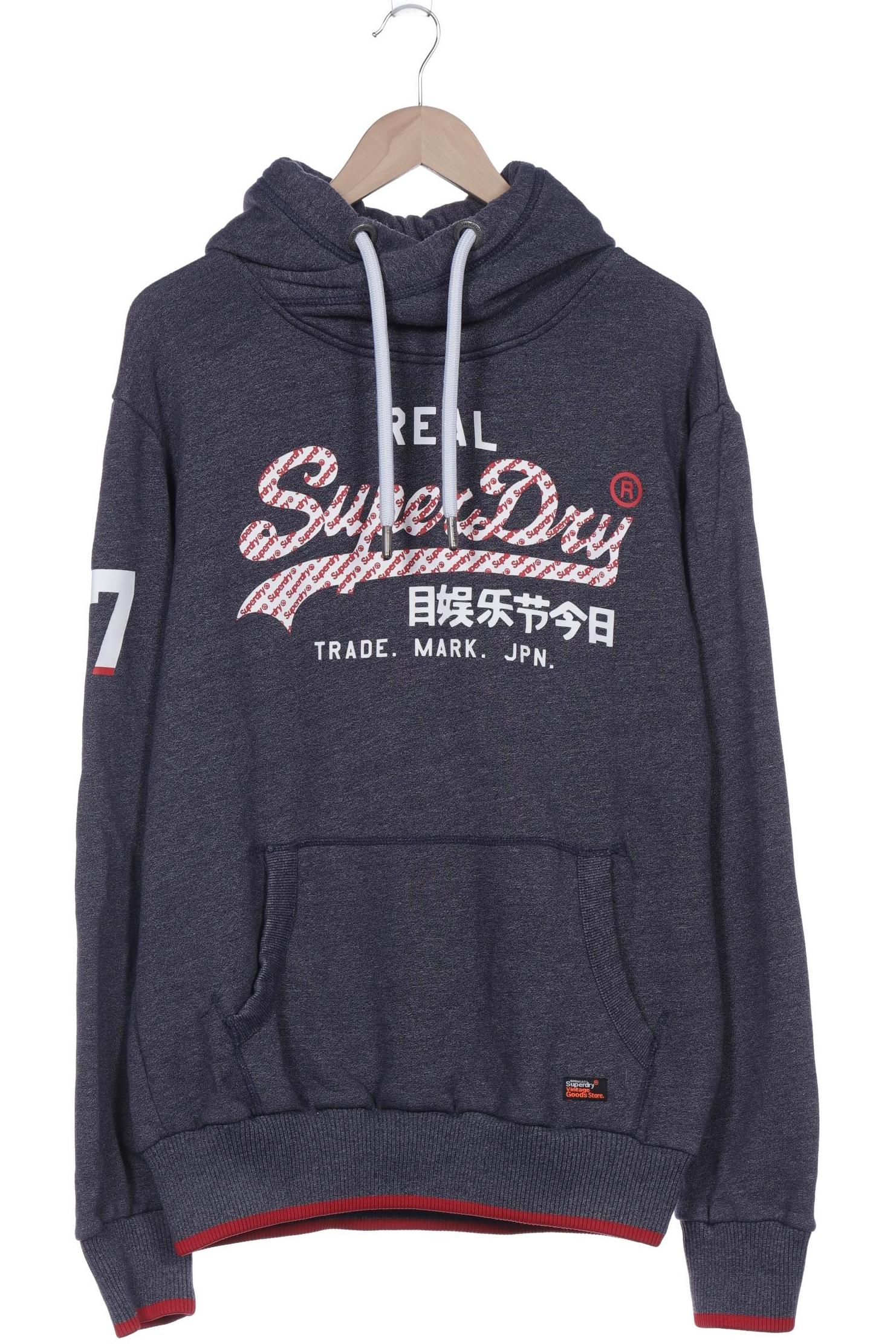

Superdry Herren Kapuzenpullover, marineblau, Gr. 56