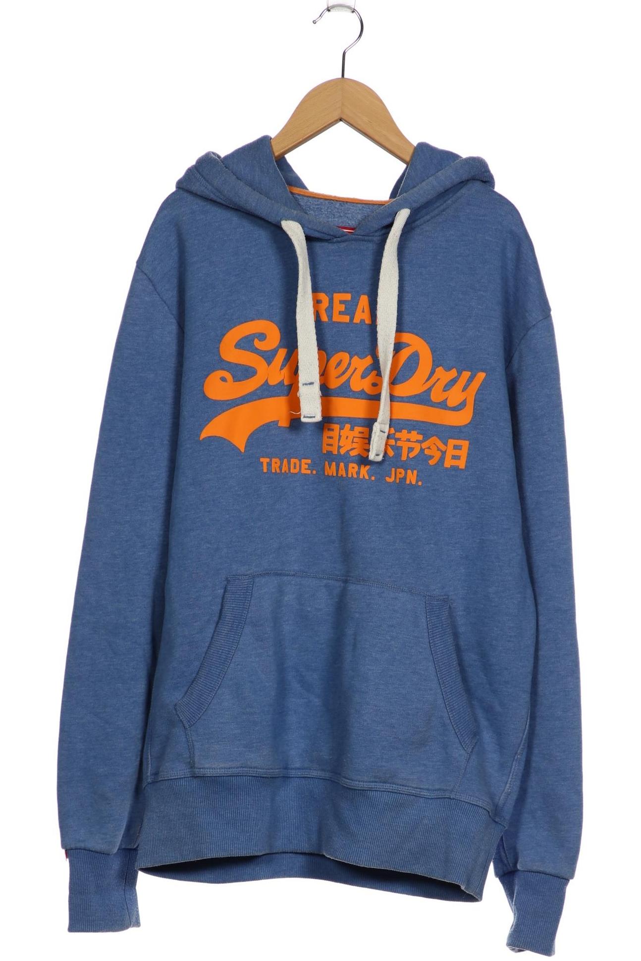 

Superdry Herren Kapuzenpullover, blau, Gr. 48