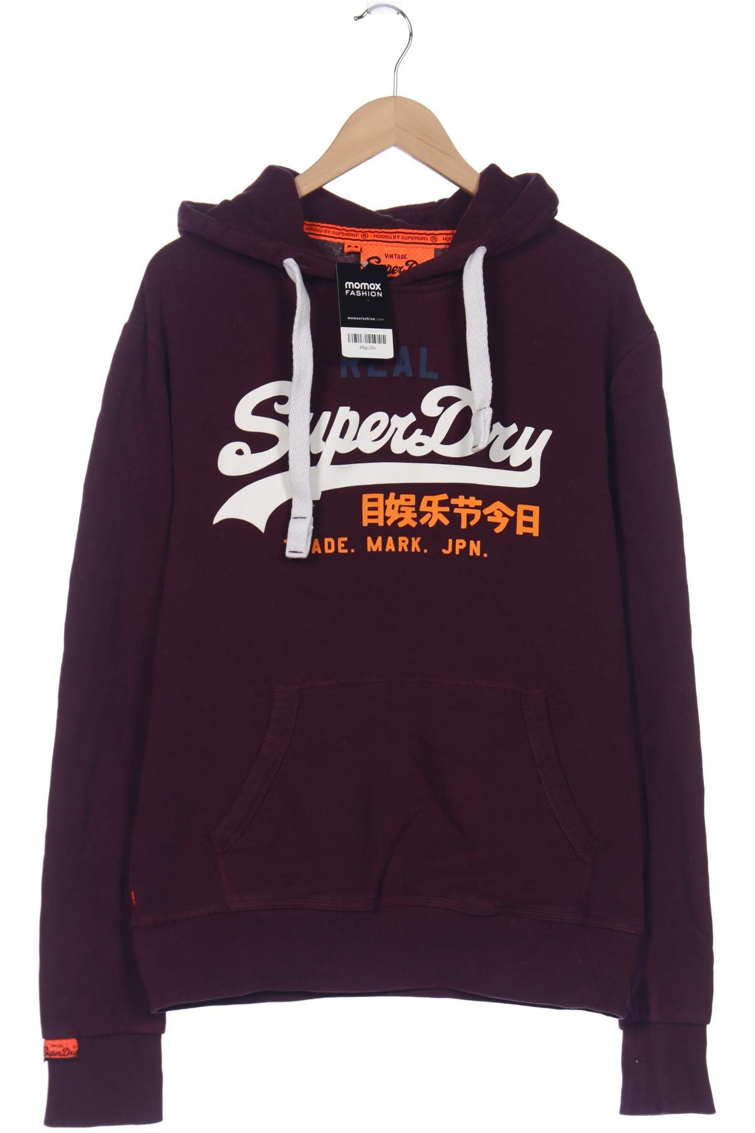 

Superdry Herren Kapuzenpullover, bordeaux