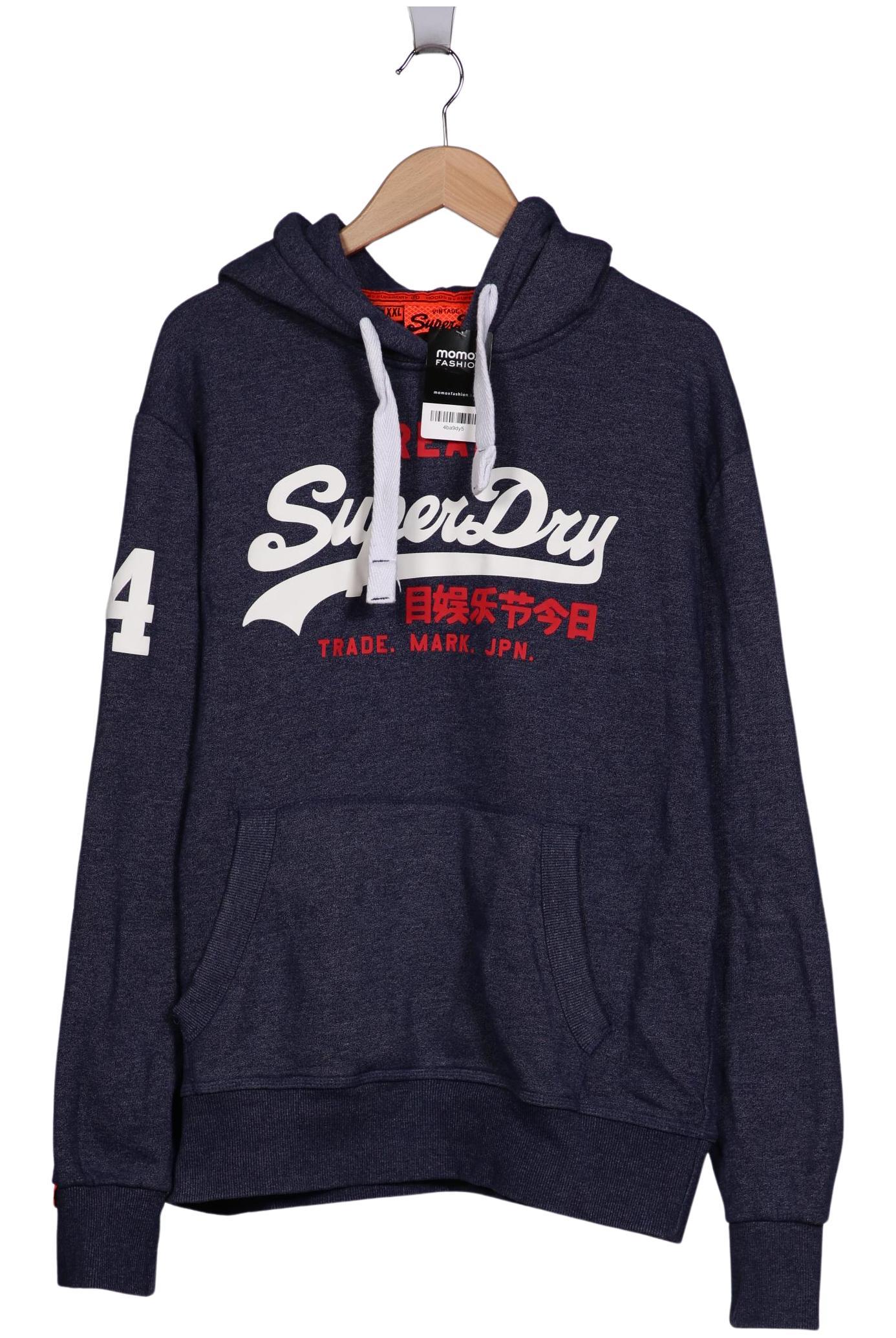 

Superdry Herren Kapuzenpullover, marineblau, Gr. 56