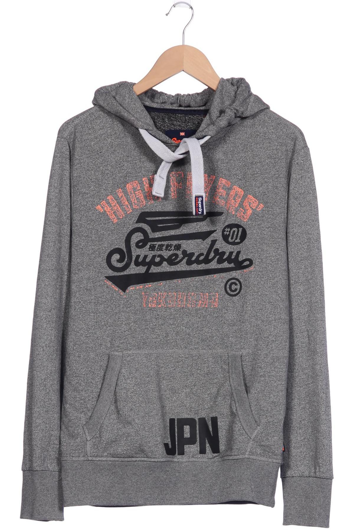 

Superdry Herren Kapuzenpullover, grau