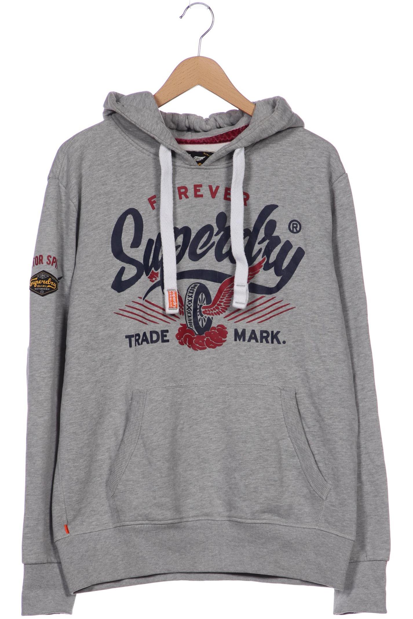 

Superdry Herren Kapuzenpullover, grau