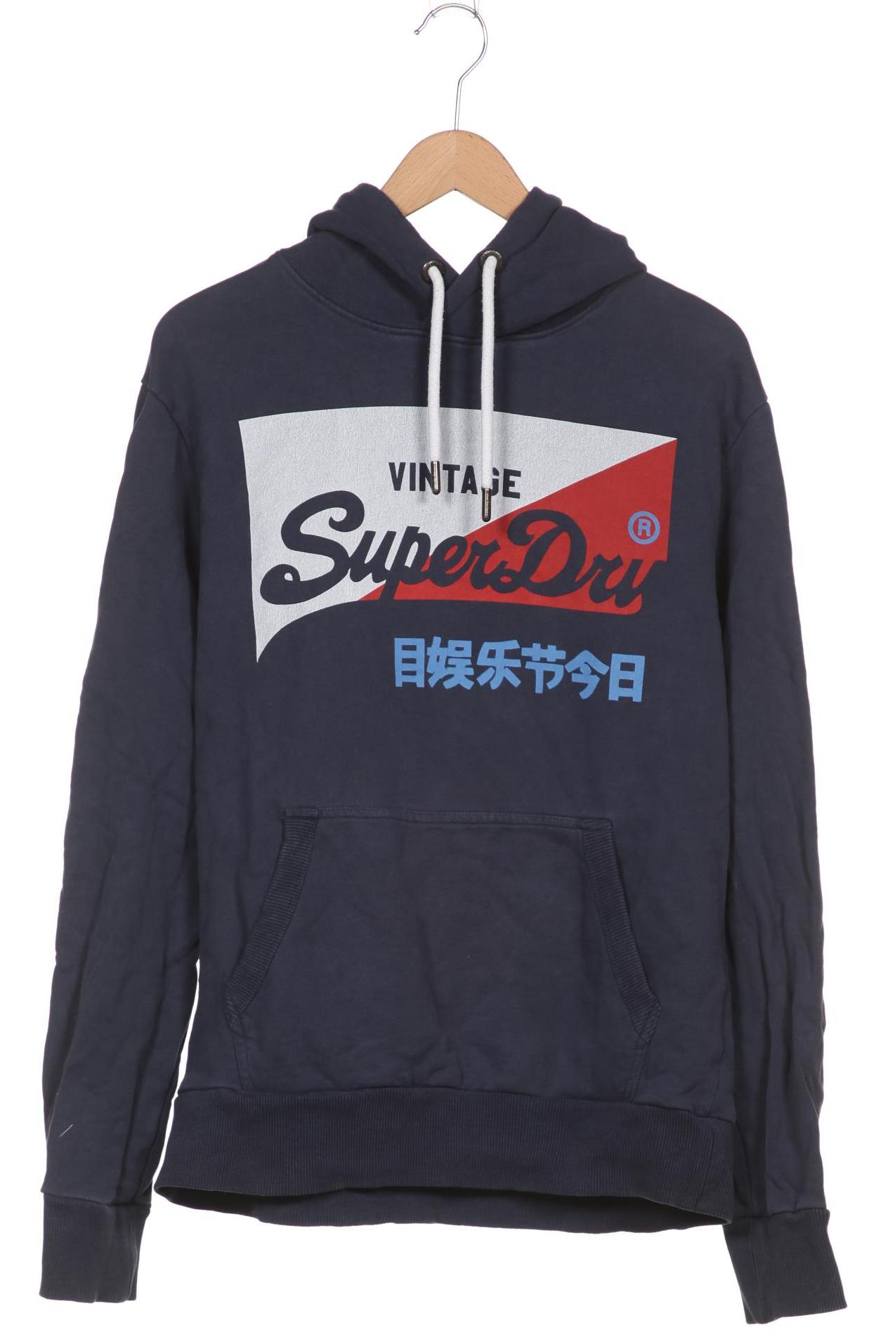 

Superdry Herren Kapuzenpullover, marineblau